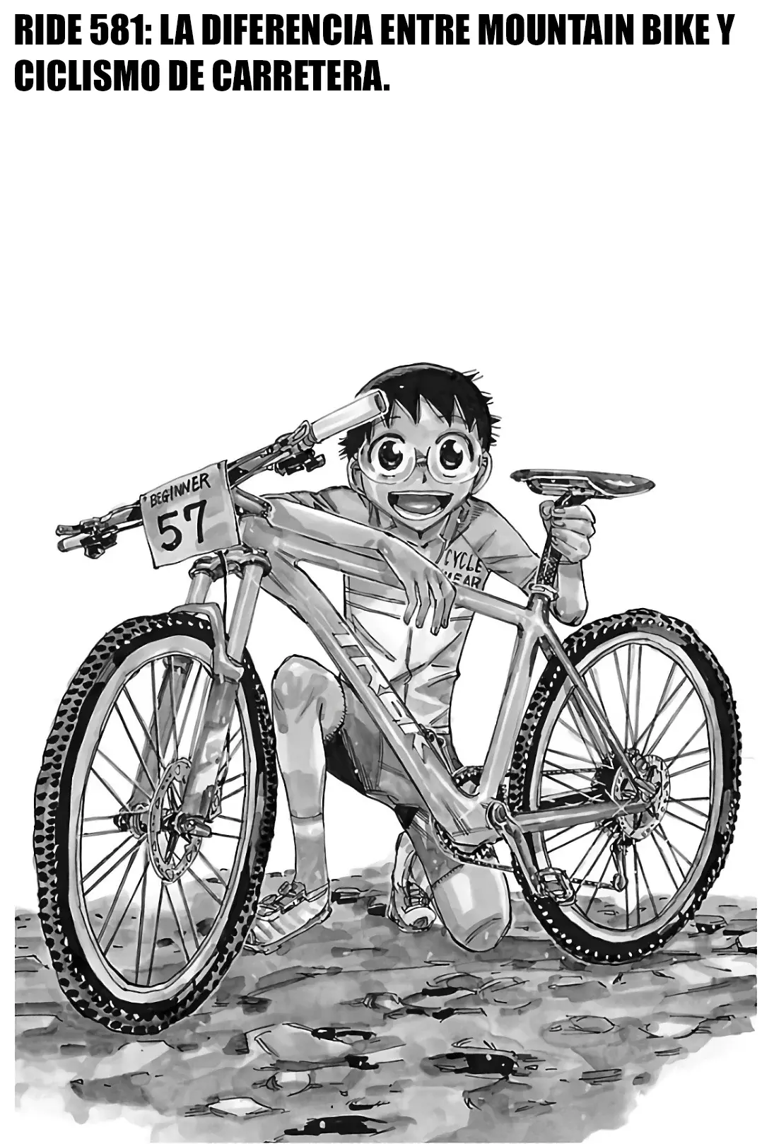 Yowamushi Pedal Capitulo 581: La diferencia entre MTB y Ciclismo de Carretera página 3