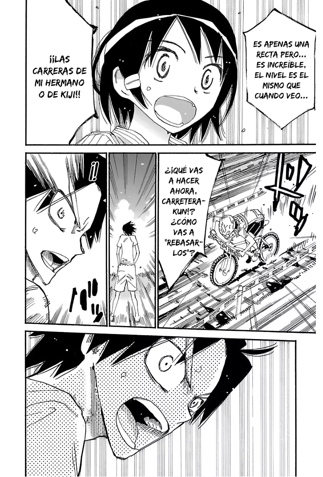 Yowamushi Pedal Capitulo 582: Rebasando página 14