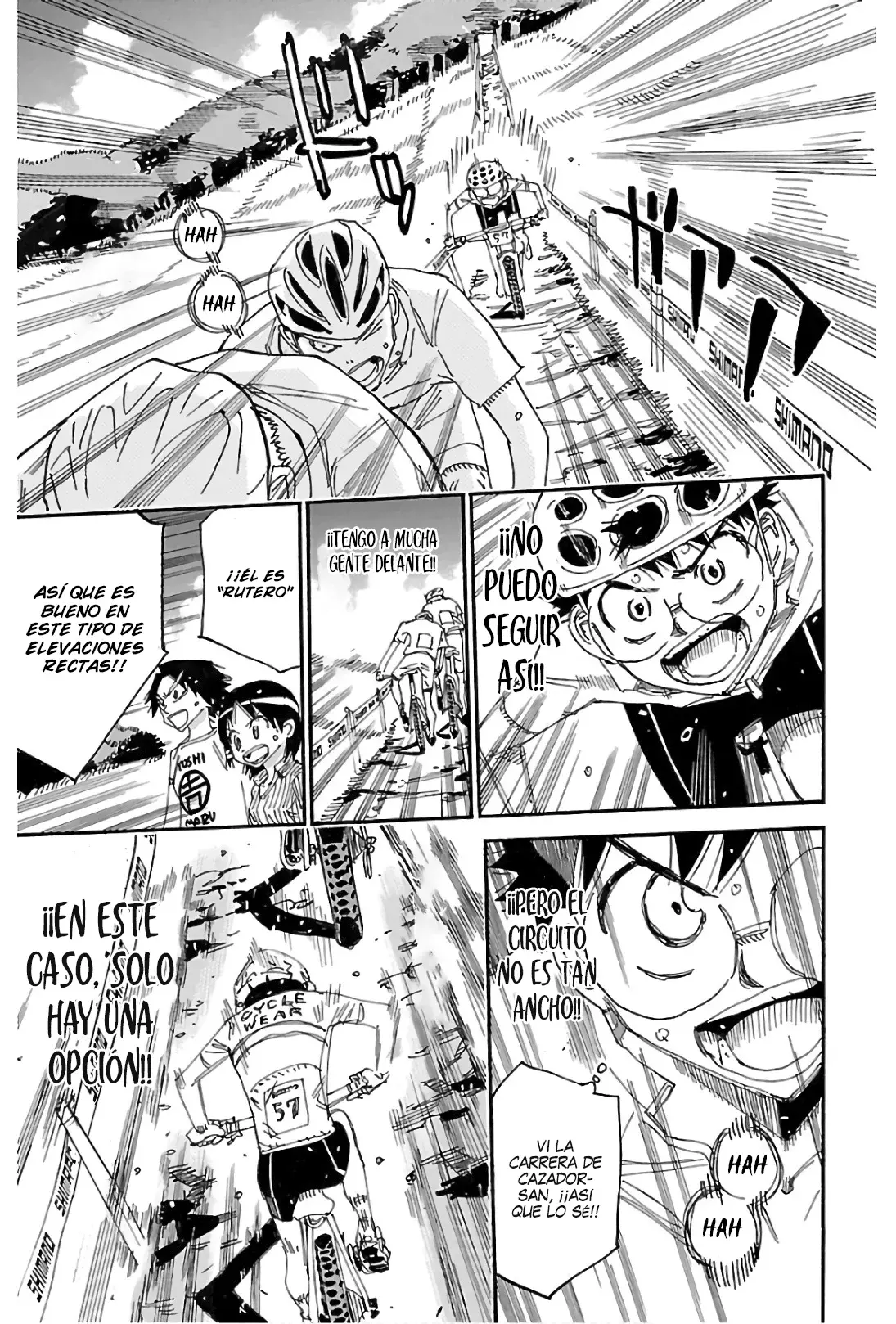 Yowamushi Pedal Capitulo 582: Rebasando página 15