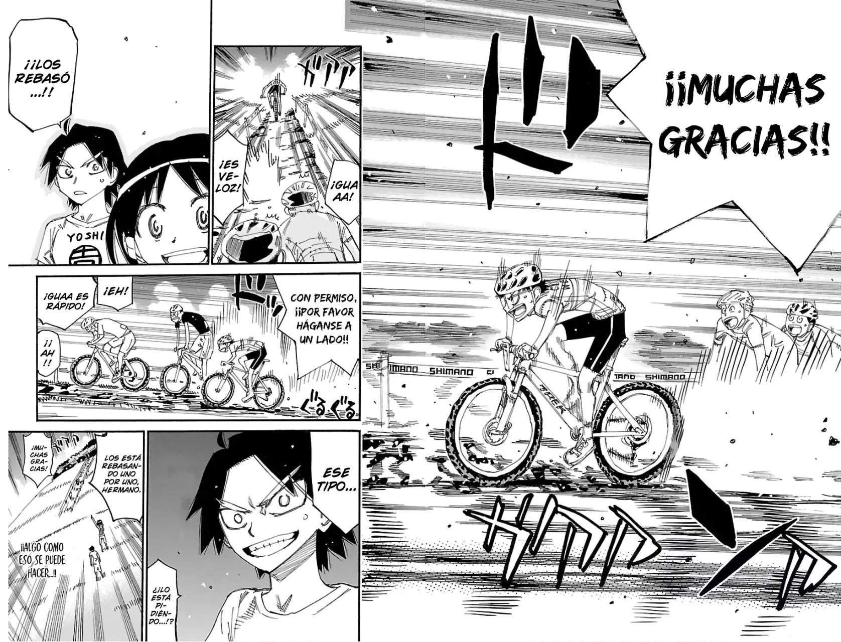 Yowamushi Pedal Capitulo 582: Rebasando página 17