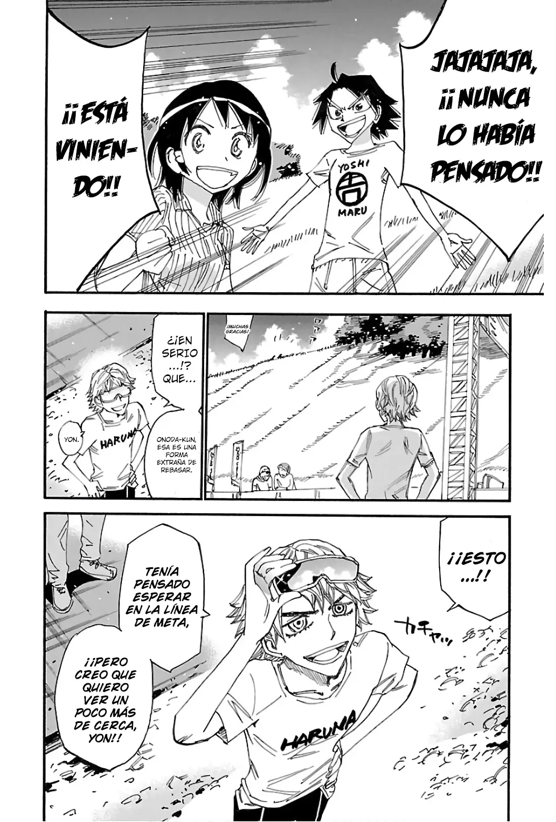 Yowamushi Pedal Capitulo 582: Rebasando página 18