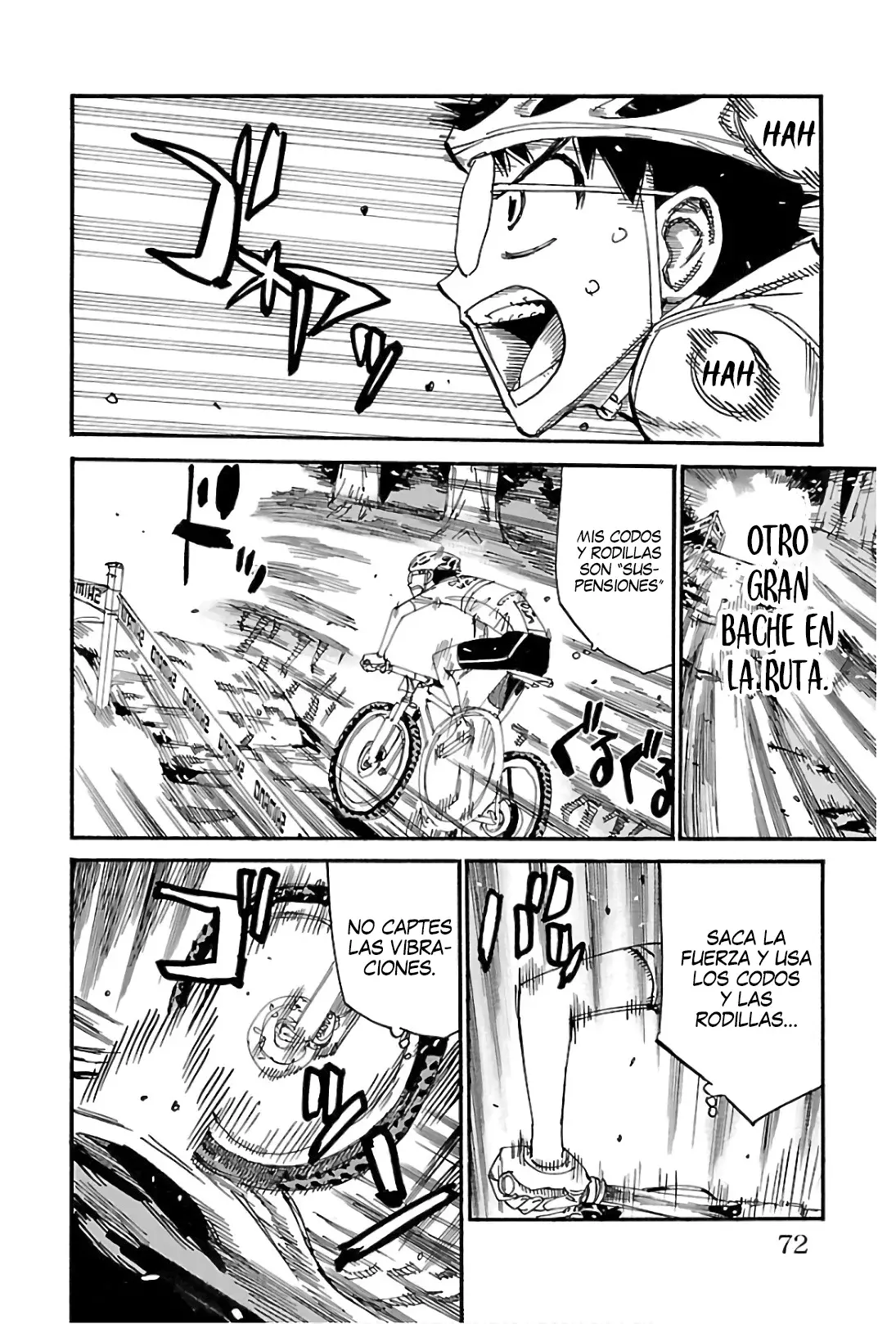 Yowamushi Pedal Capitulo 582: Rebasando página 4