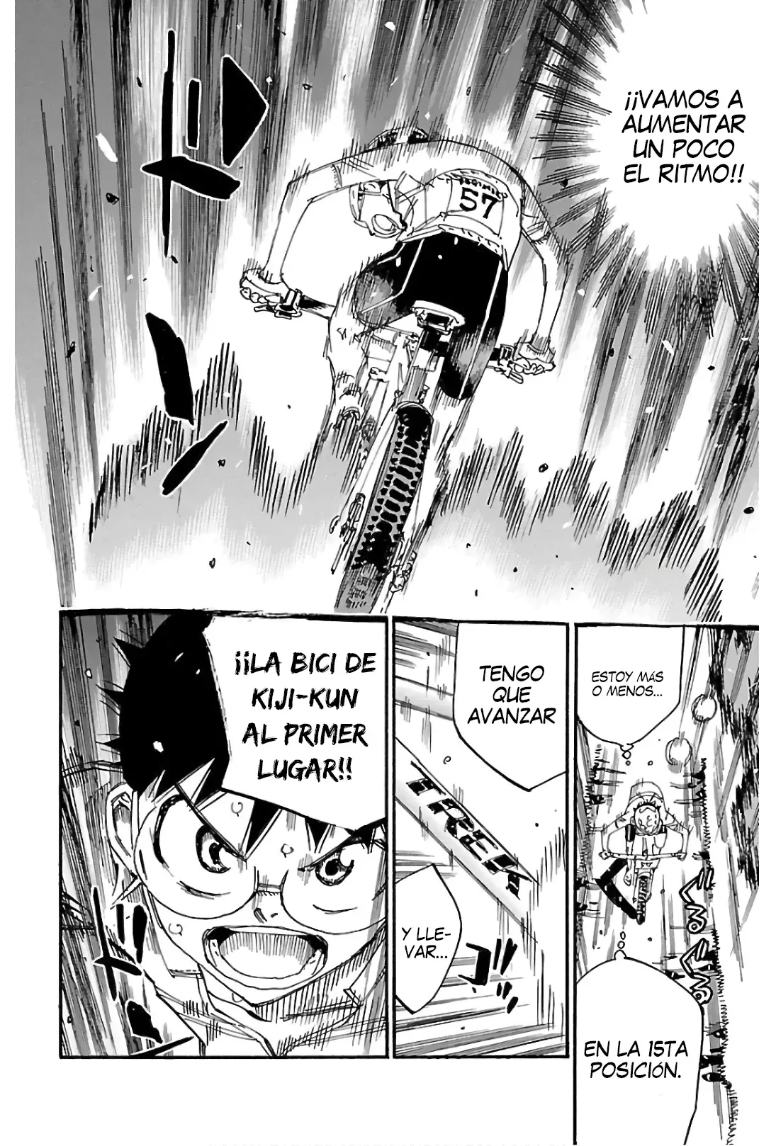 Yowamushi Pedal Capitulo 582: Rebasando página 6