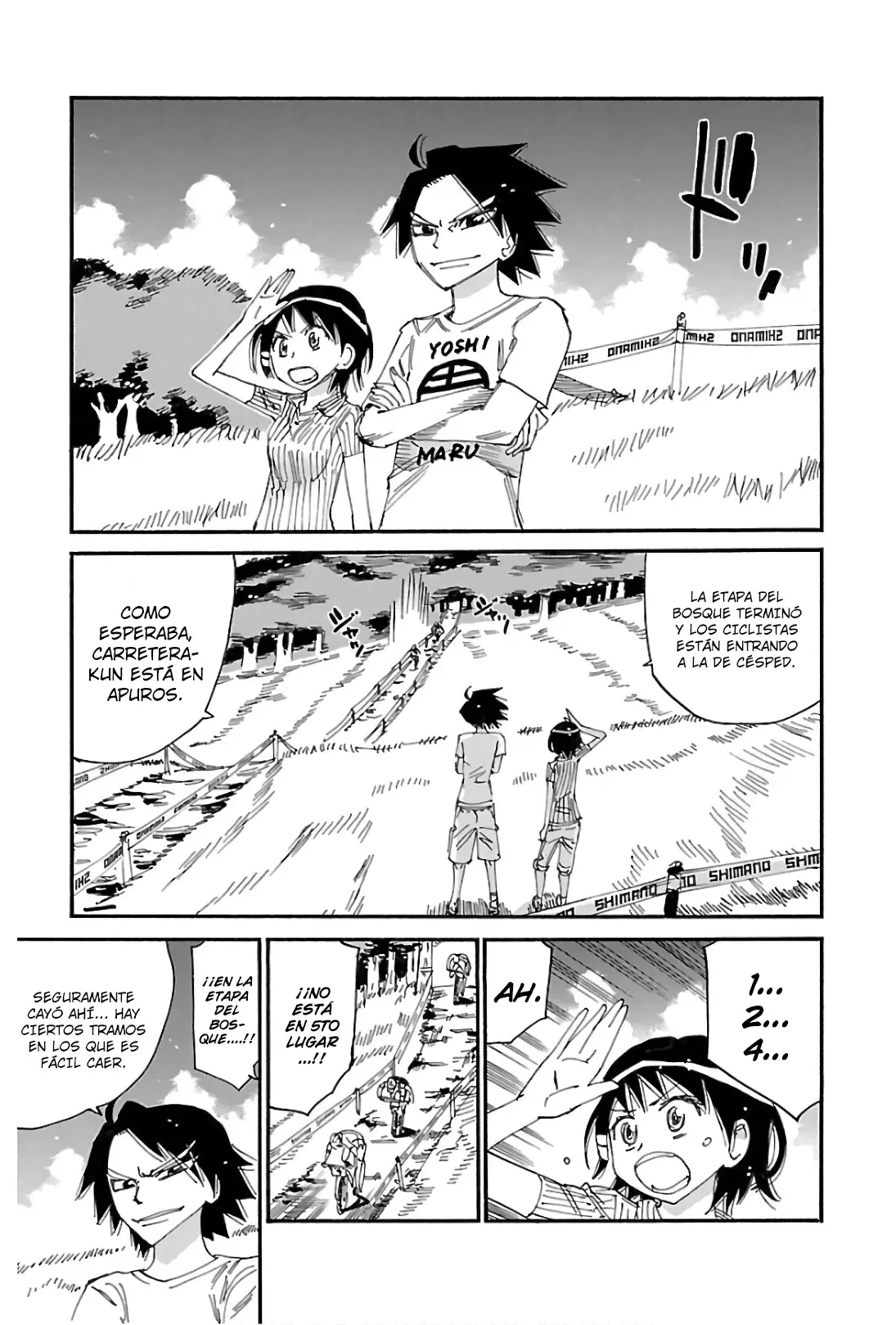 Yowamushi Pedal Capitulo 582: Rebasando página 7