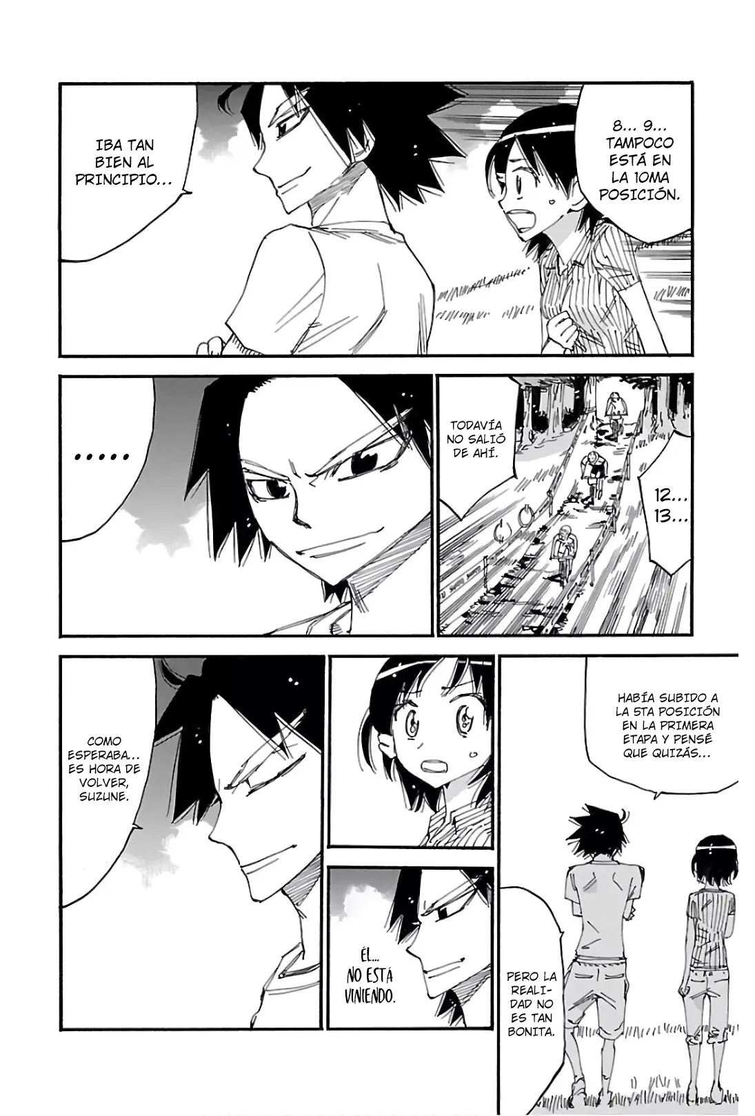 Yowamushi Pedal Capitulo 582: Rebasando página 8