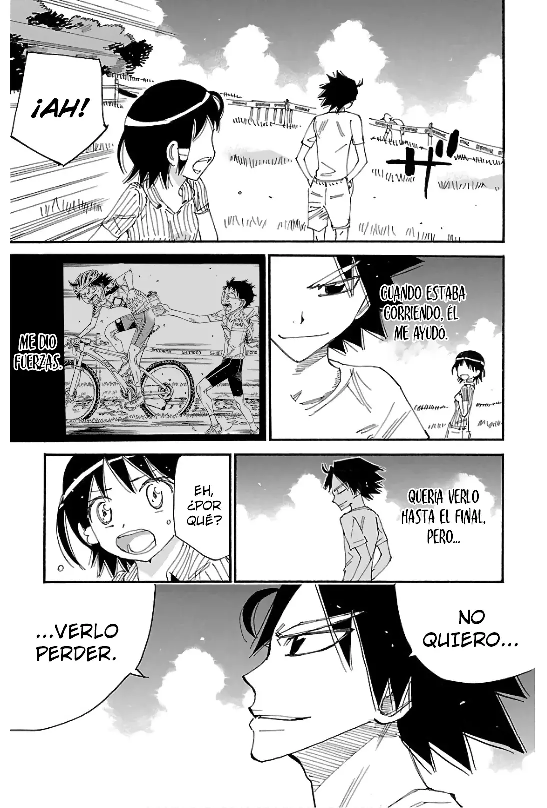 Yowamushi Pedal Capitulo 582: Rebasando página 9