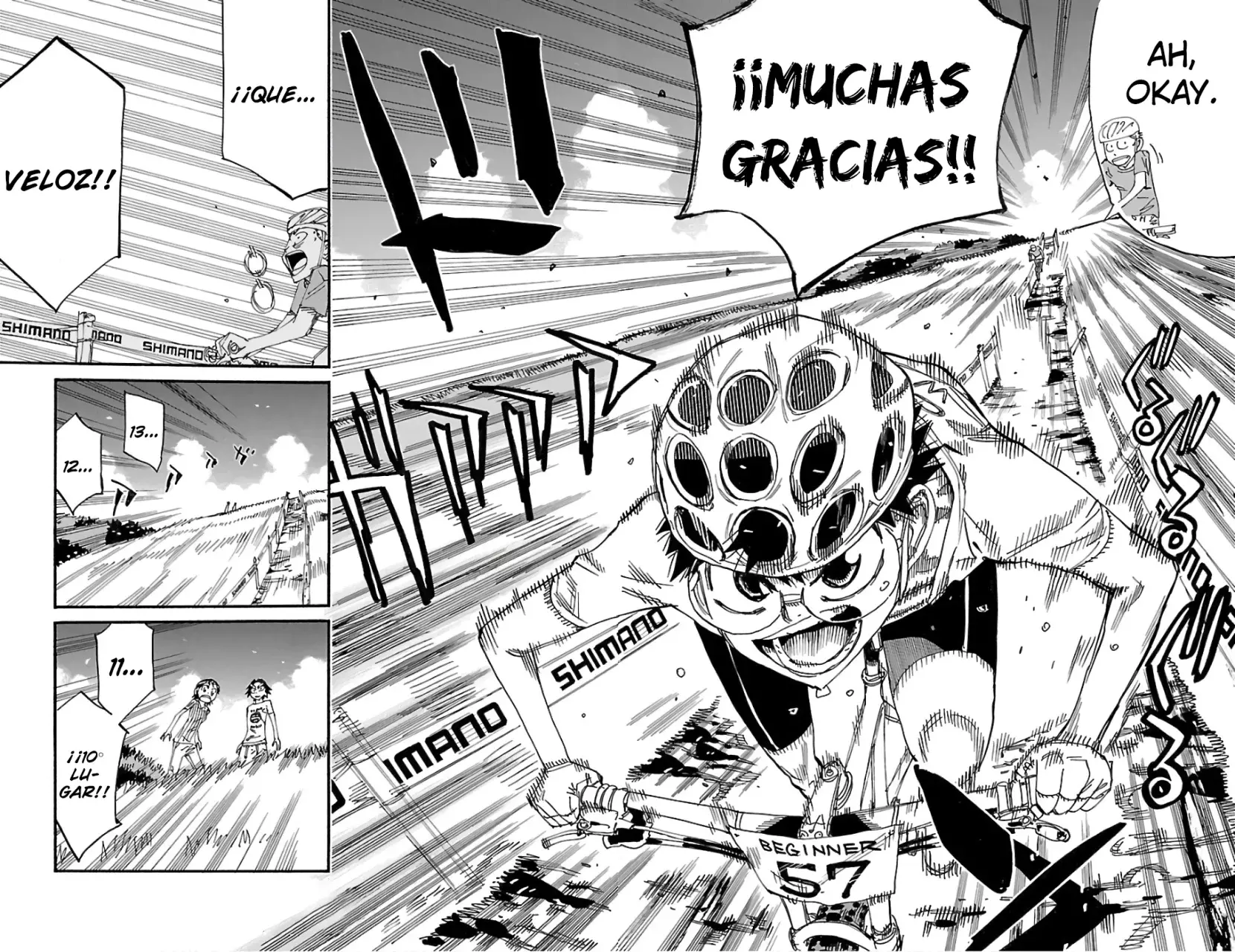 Yowamushi Pedal Capitulo 583: Poder de superación página 3