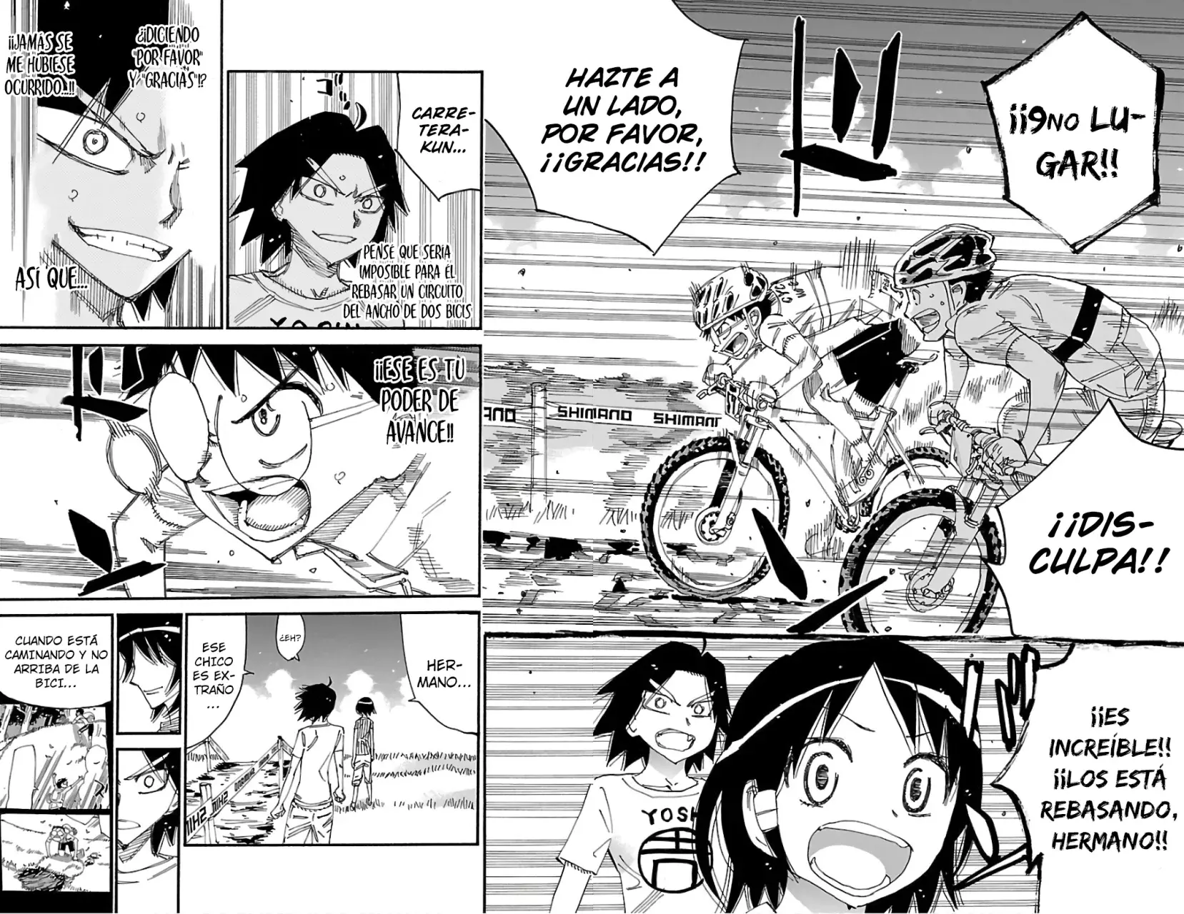 Yowamushi Pedal Capitulo 583: Poder de superación página 4