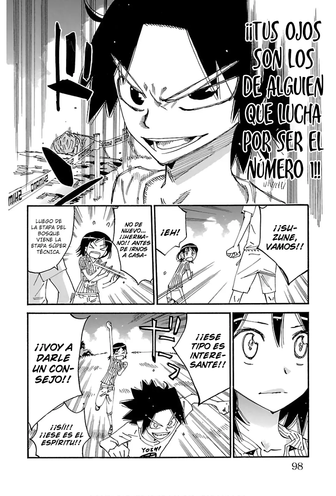 Yowamushi Pedal Capitulo 583: Poder de superación página 7