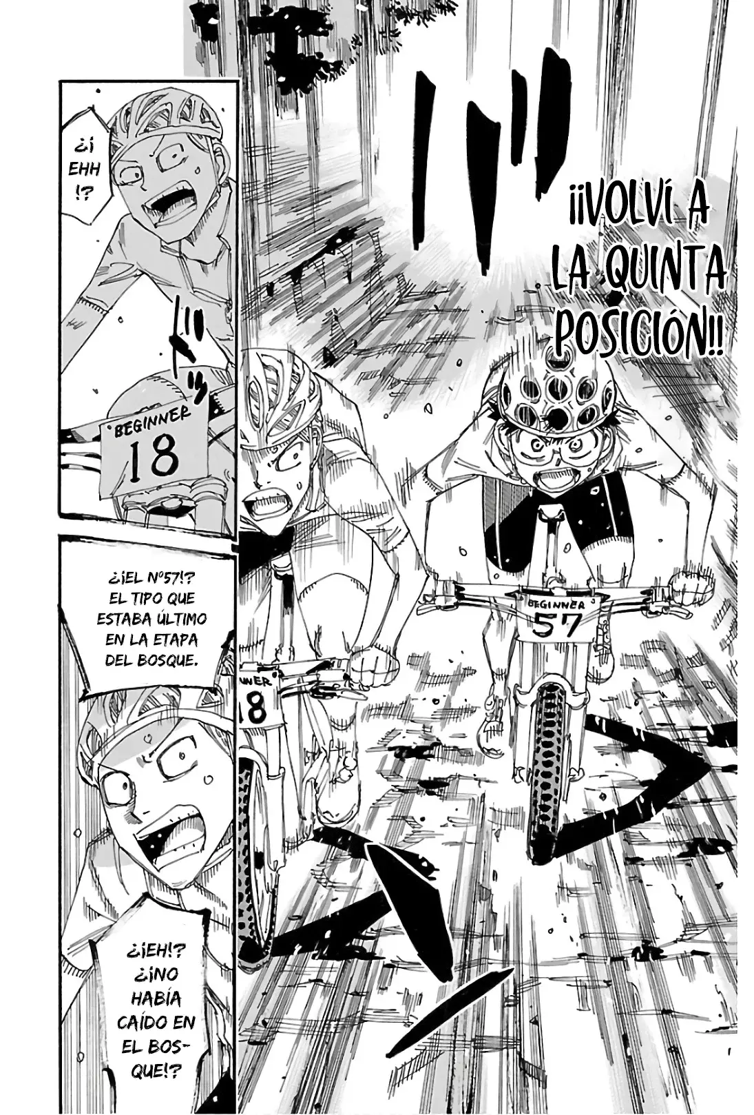 Yowamushi Pedal Capitulo 583: Poder de superación página 9