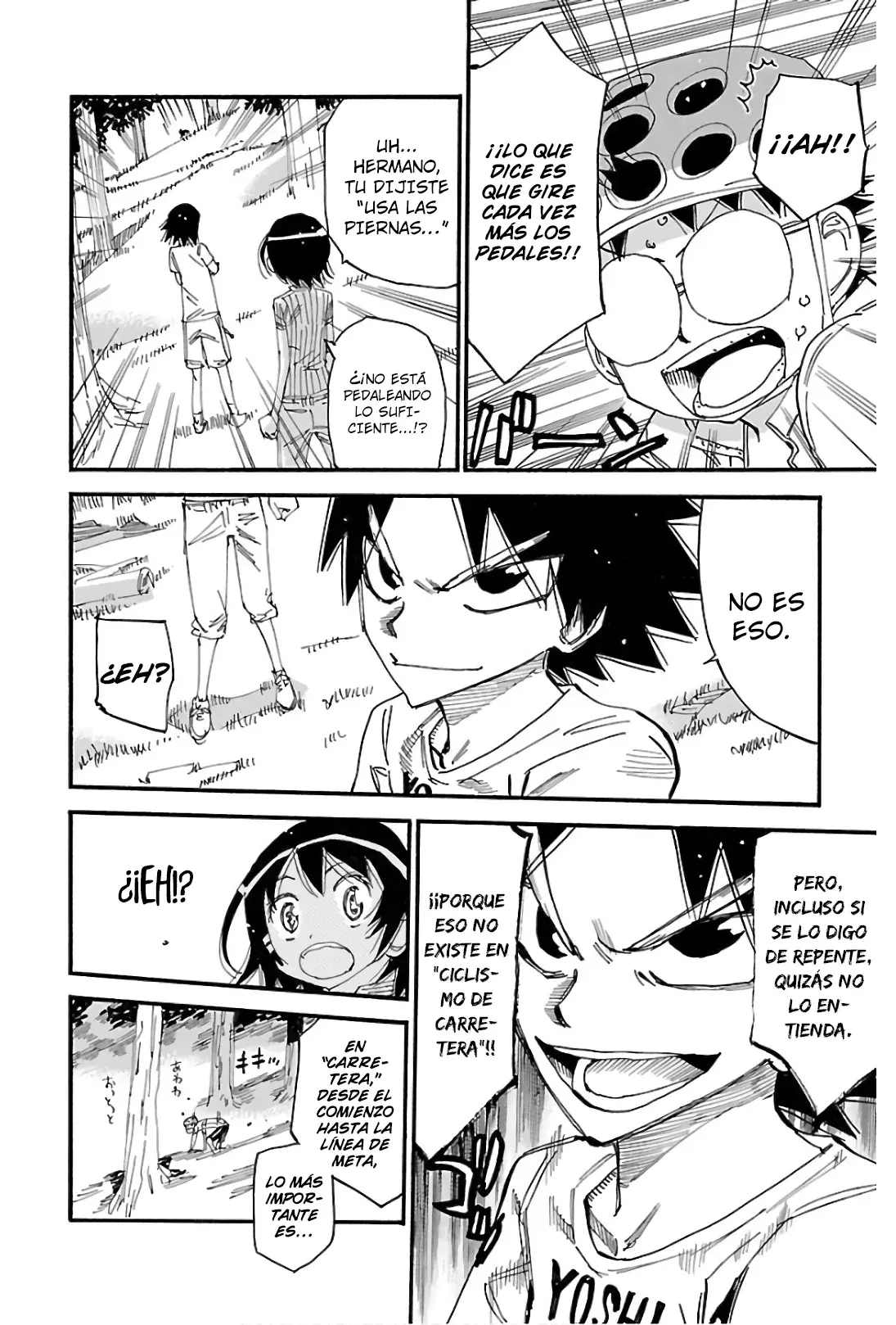 Yowamushi Pedal Capitulo 584: ¡¡Usa tus piernas!! página 3
