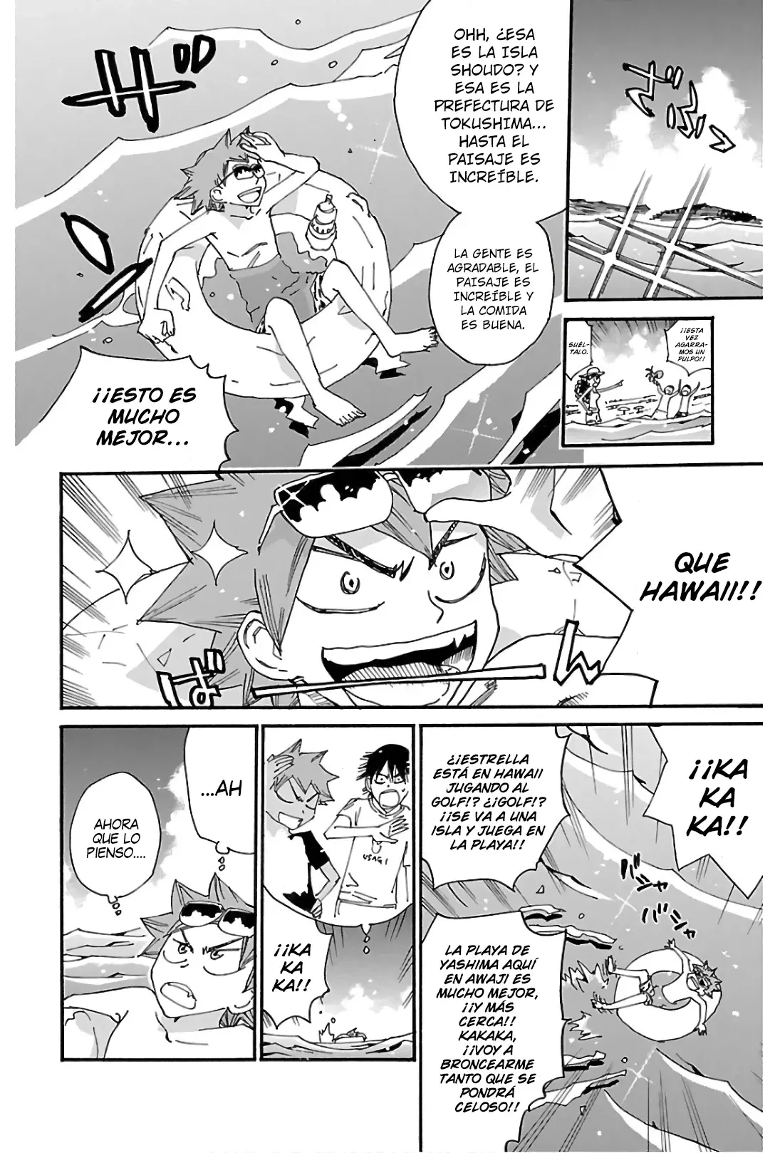 Yowamushi Pedal Capitulo 585: ¡¡El verano de Naruko!! página 6