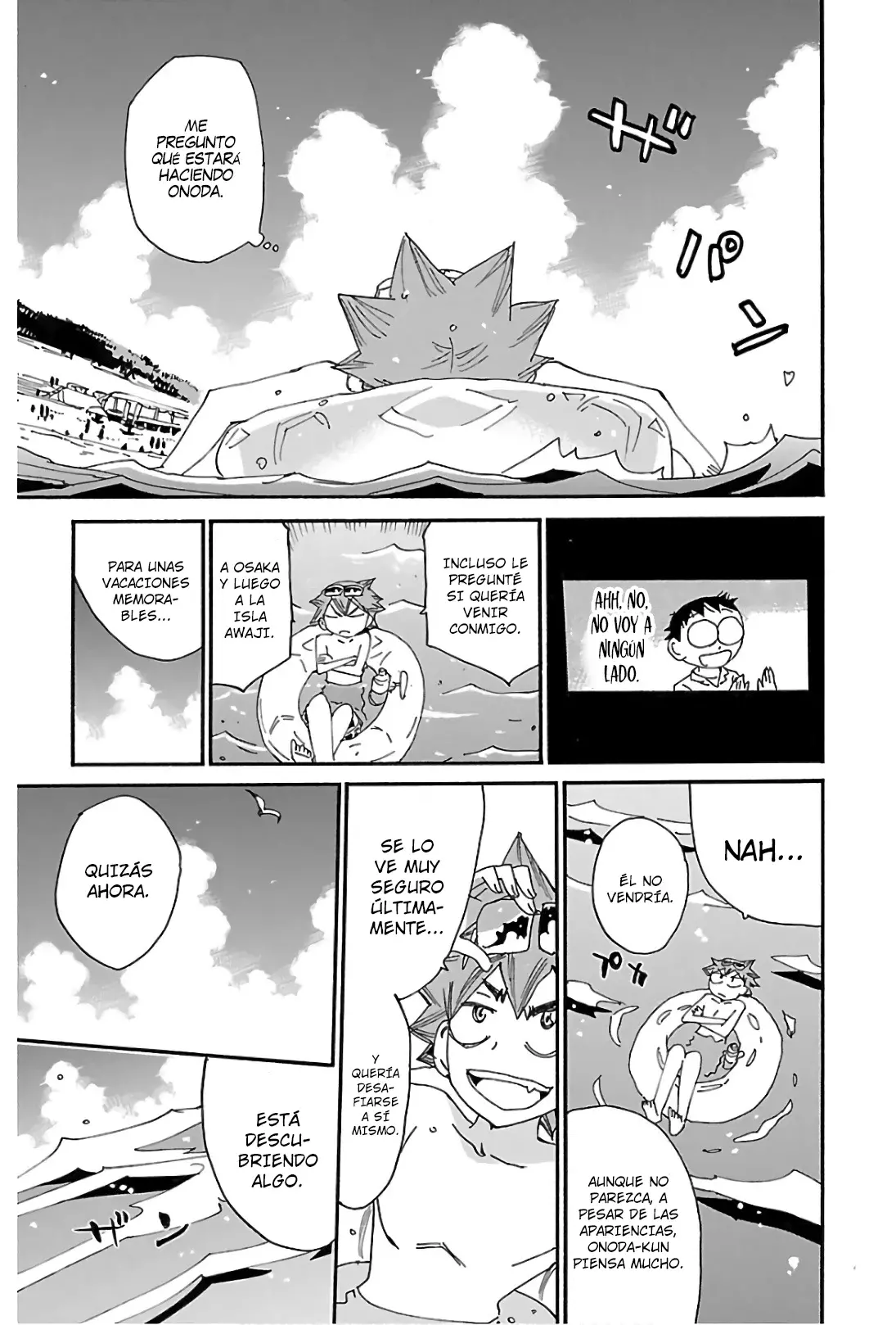 Yowamushi Pedal Capitulo 585: ¡¡El verano de Naruko!! página 7