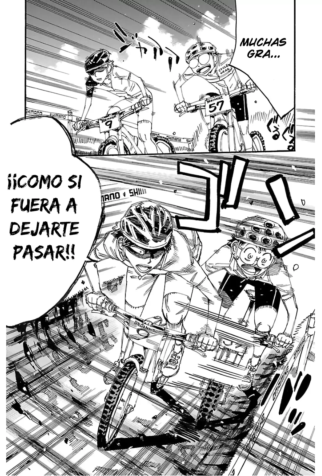 Yowamushi Pedal Capitulo 586: Pequeña valentia página 15