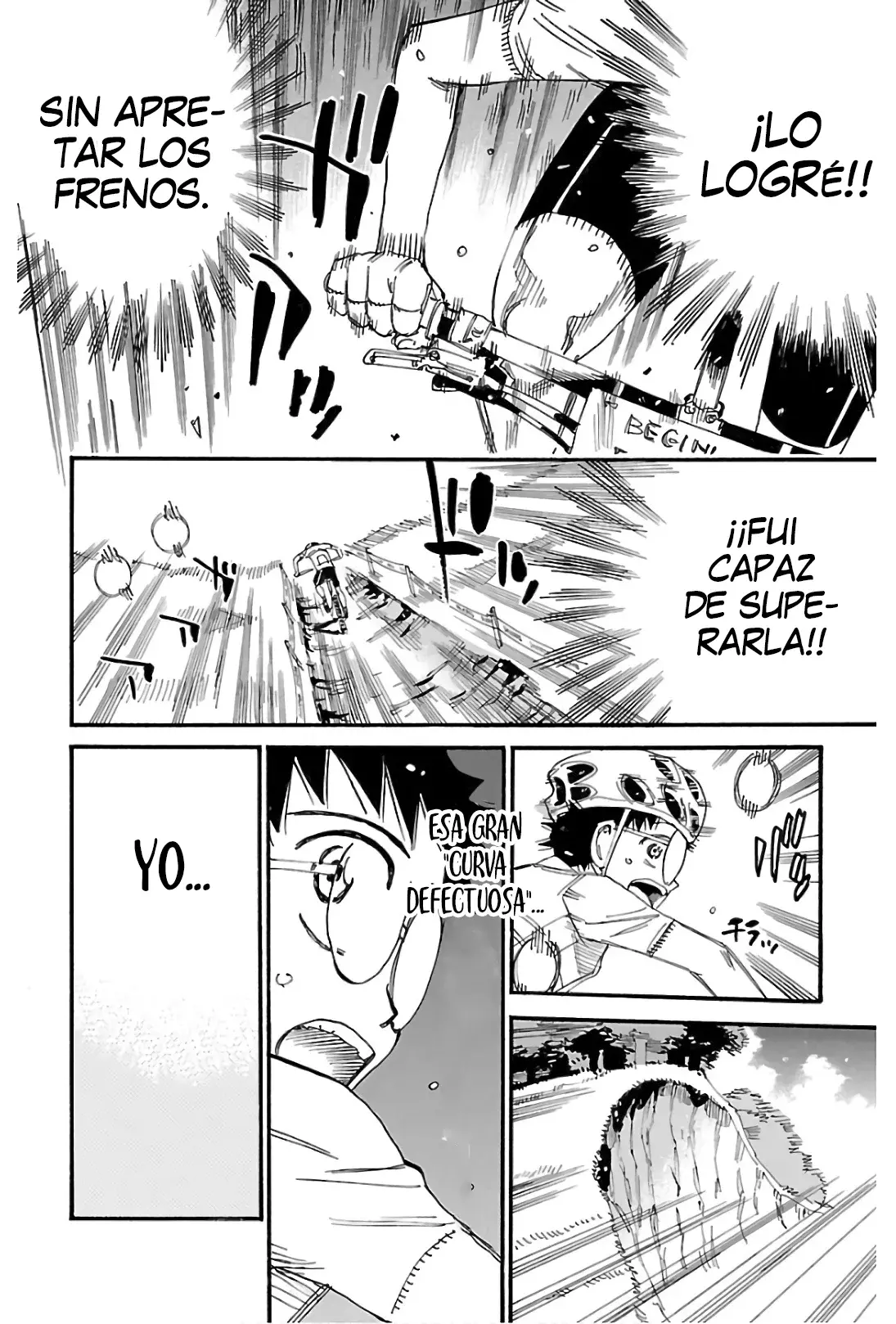 Yowamushi Pedal Capitulo 586: Pequeña valentia página 3