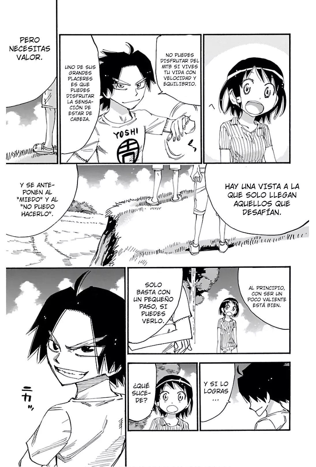 Yowamushi Pedal Capitulo 586: Pequeña valentia página 7
