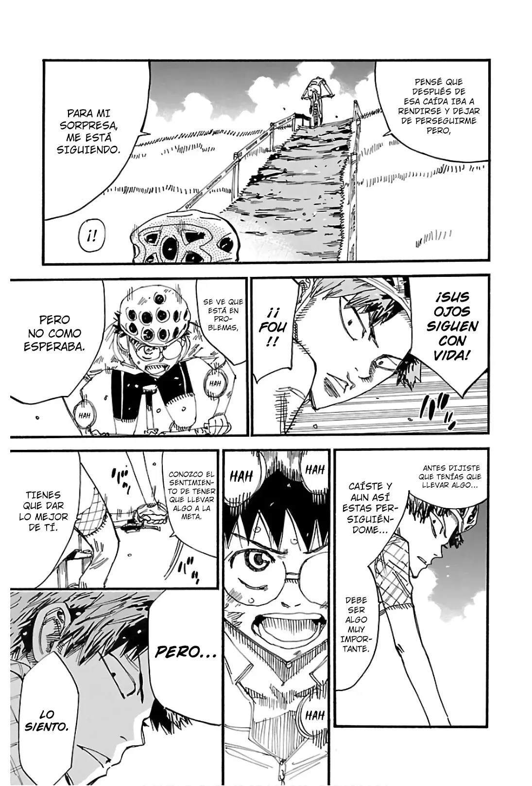 Yowamushi Pedal Capitulo 587: El fruto de la victoria página 18
