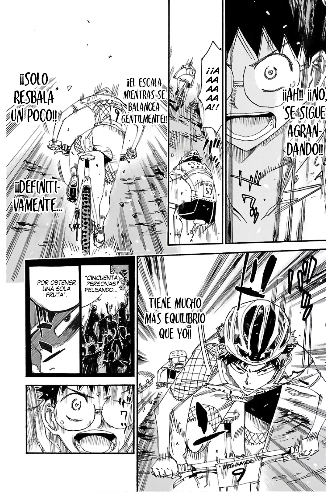 Yowamushi Pedal Capitulo 587: El fruto de la victoria página 9