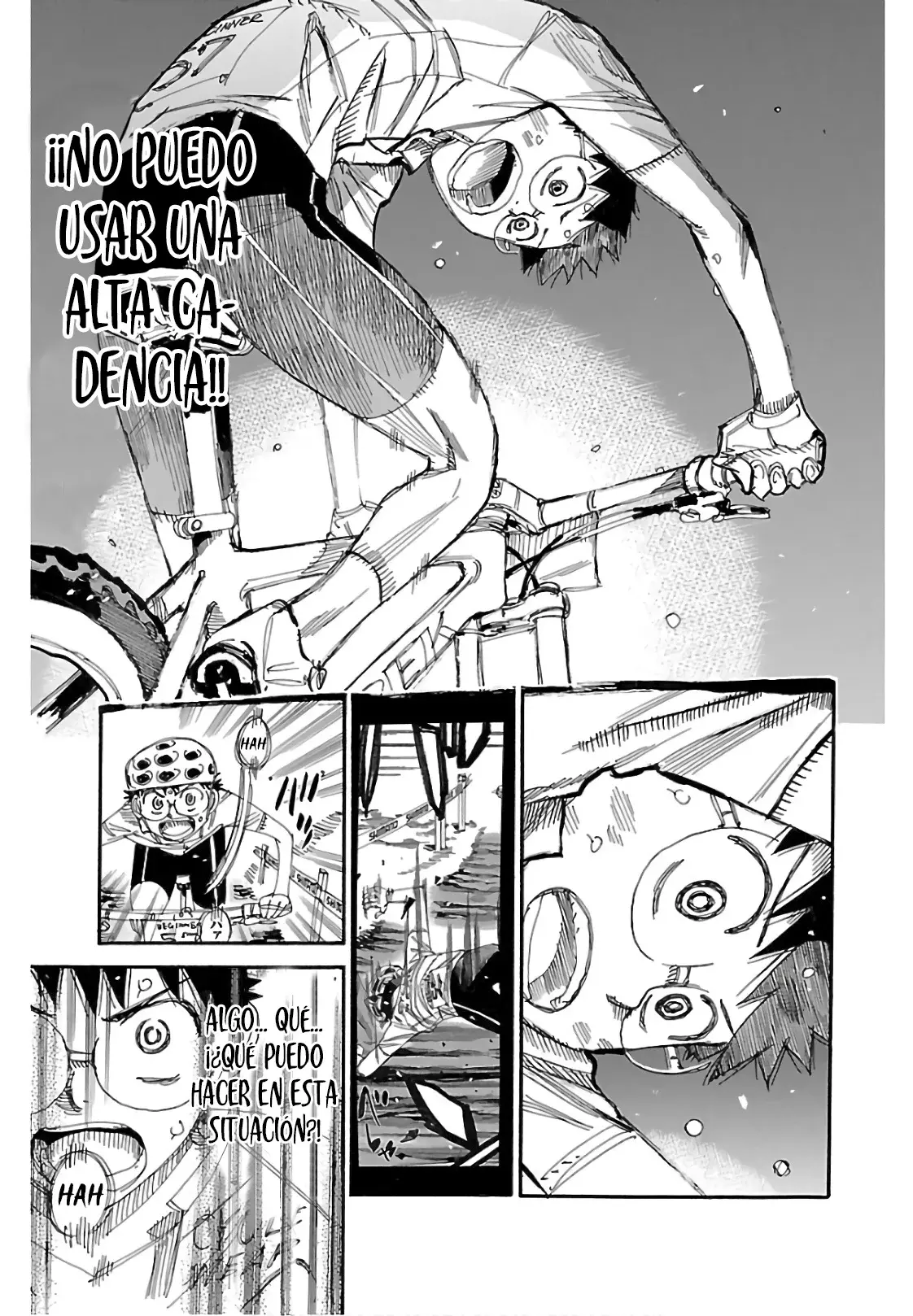 Yowamushi Pedal Capitulo 588: ¡El beso de la cinta! página 11