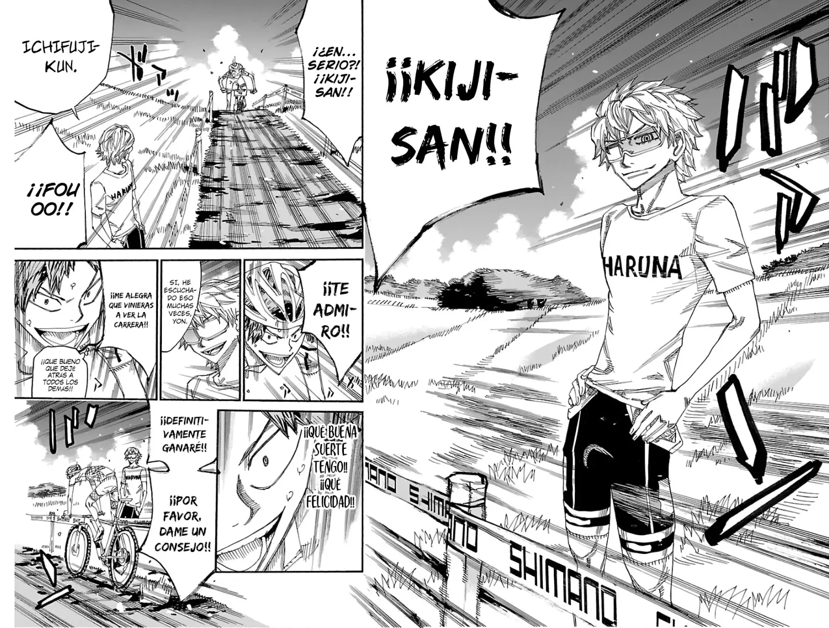 Yowamushi Pedal Capitulo 588: ¡El beso de la cinta! página 20