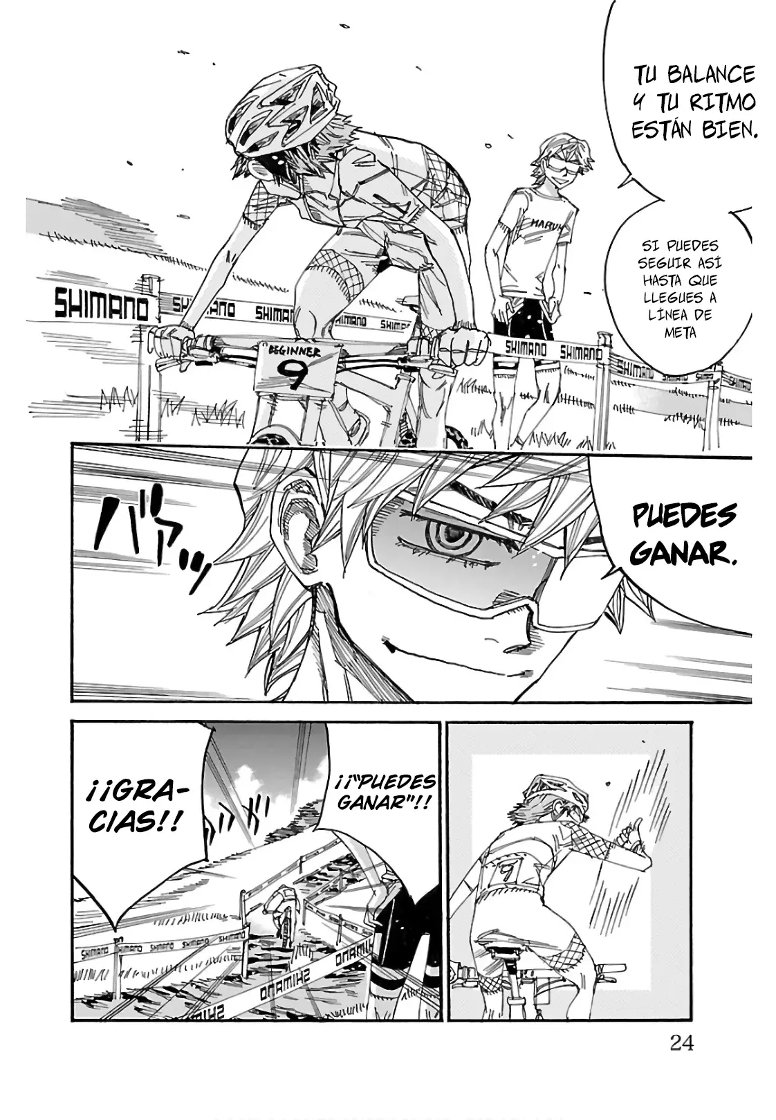 Yowamushi Pedal Capitulo 588: ¡El beso de la cinta! página 21