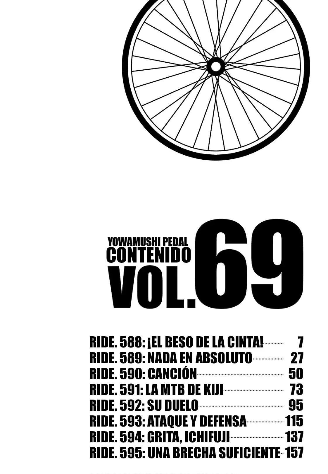 Yowamushi Pedal Capitulo 588: ¡El beso de la cinta! página 7