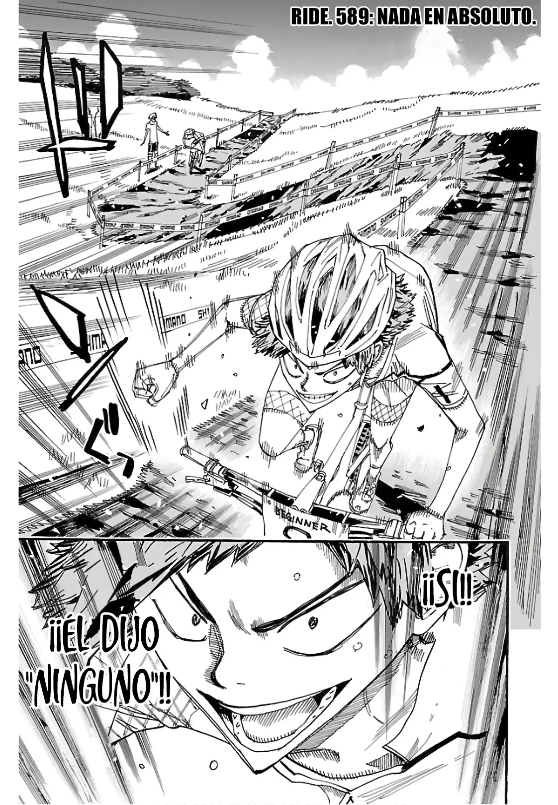 Yowamushi Pedal Capitulo 589: Nada en absoluto página 2
