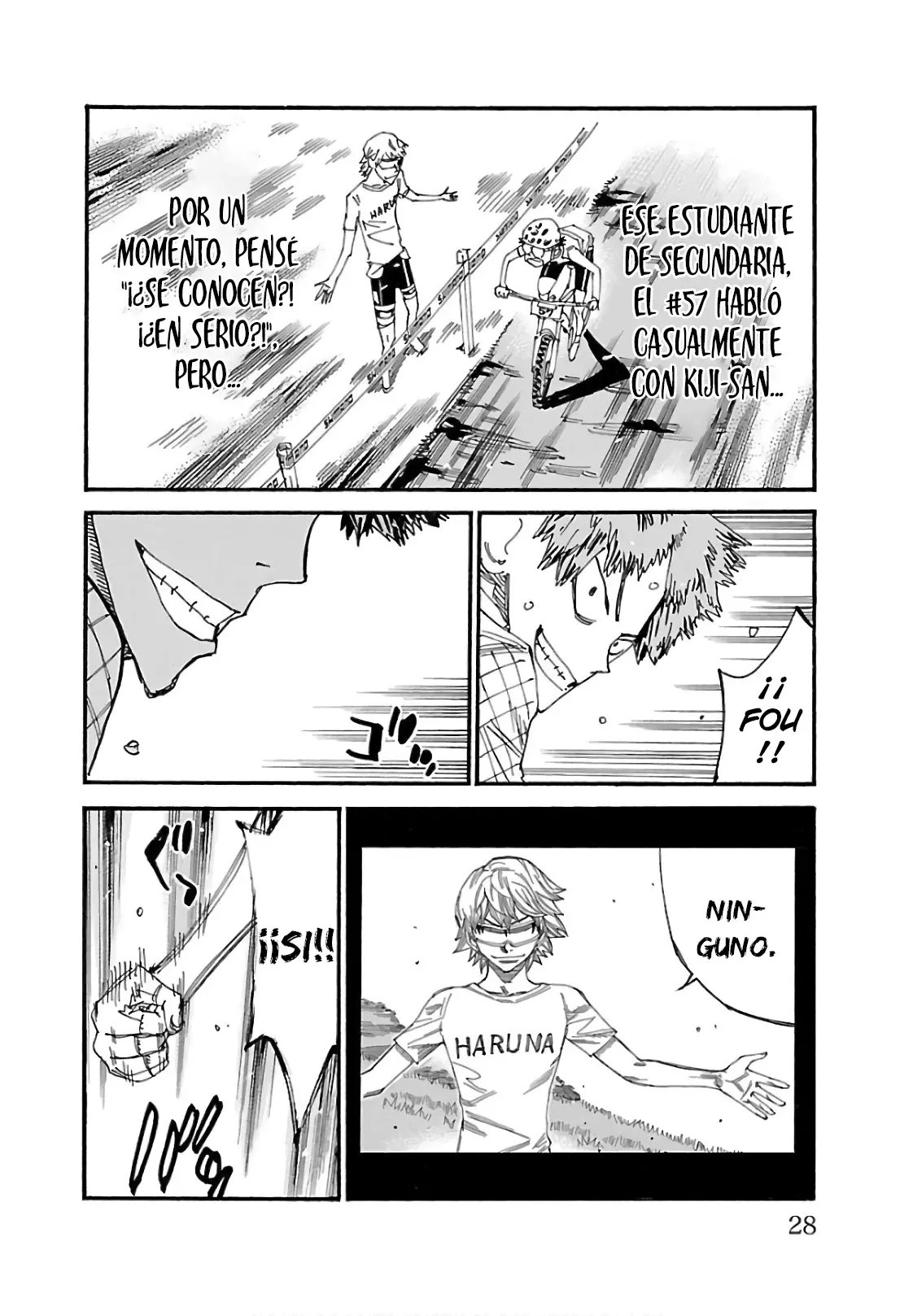 Yowamushi Pedal Capitulo 589: Nada en absoluto página 3