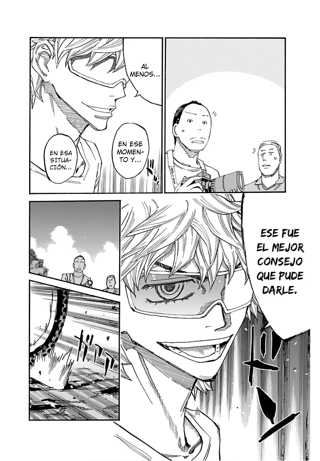 Yowamushi Pedal Capitulo 589: Nada en absoluto página 8