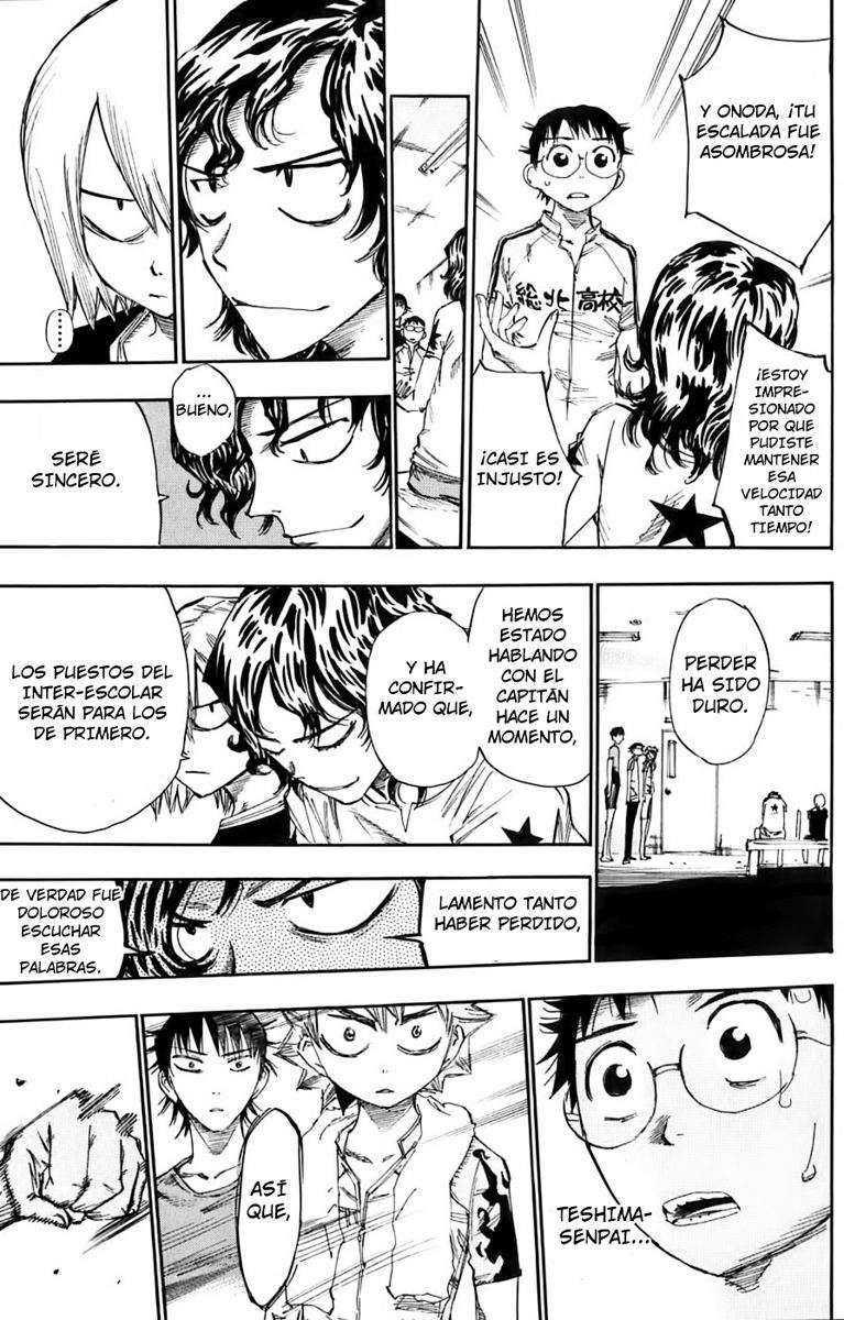Yowamushi Pedal Capitulo 59: Batalla sin cuartel página 16