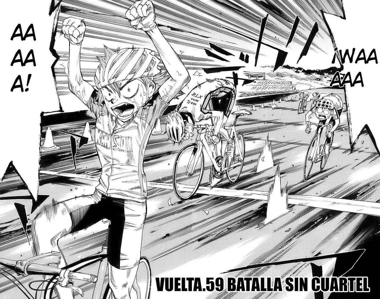 Yowamushi Pedal Capitulo 59: Batalla sin cuartel página 3