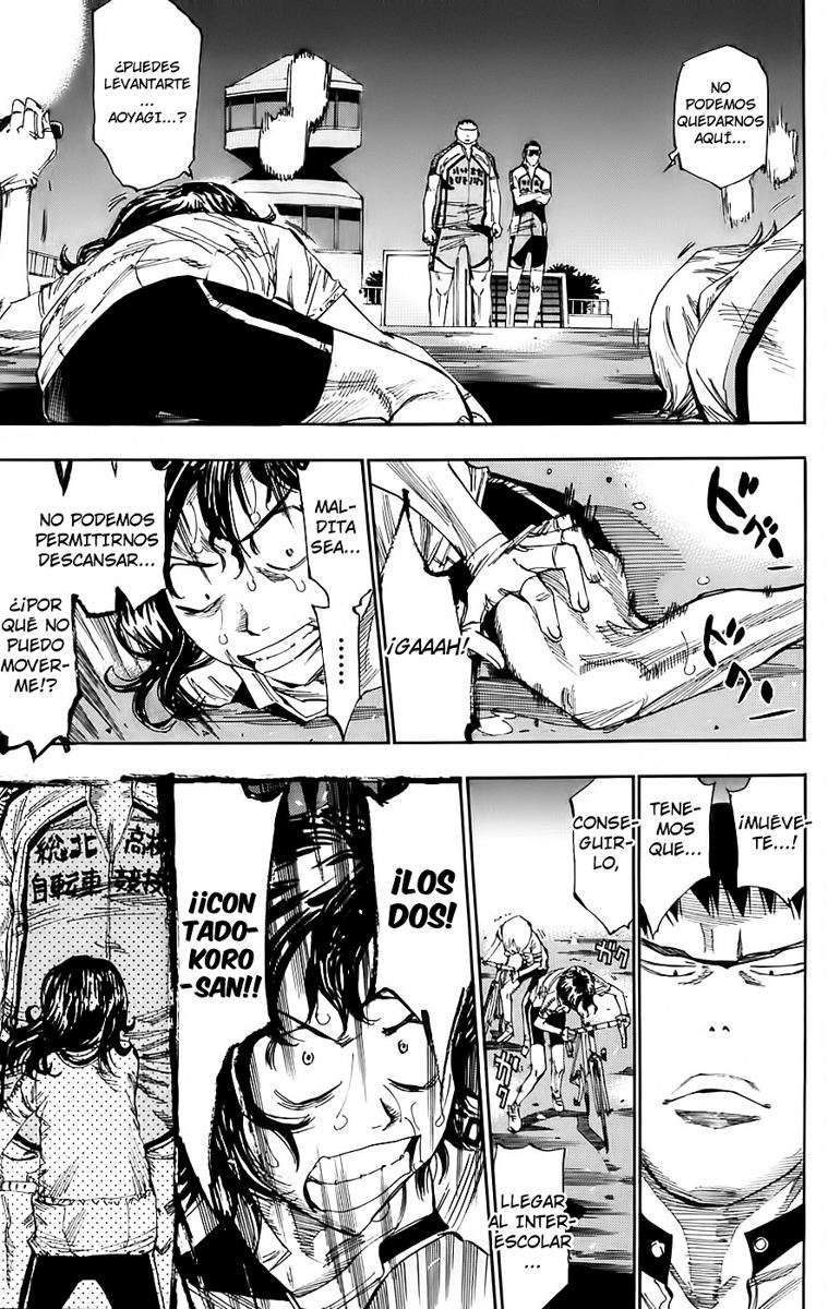 Yowamushi Pedal Capitulo 59: Batalla sin cuartel página 9