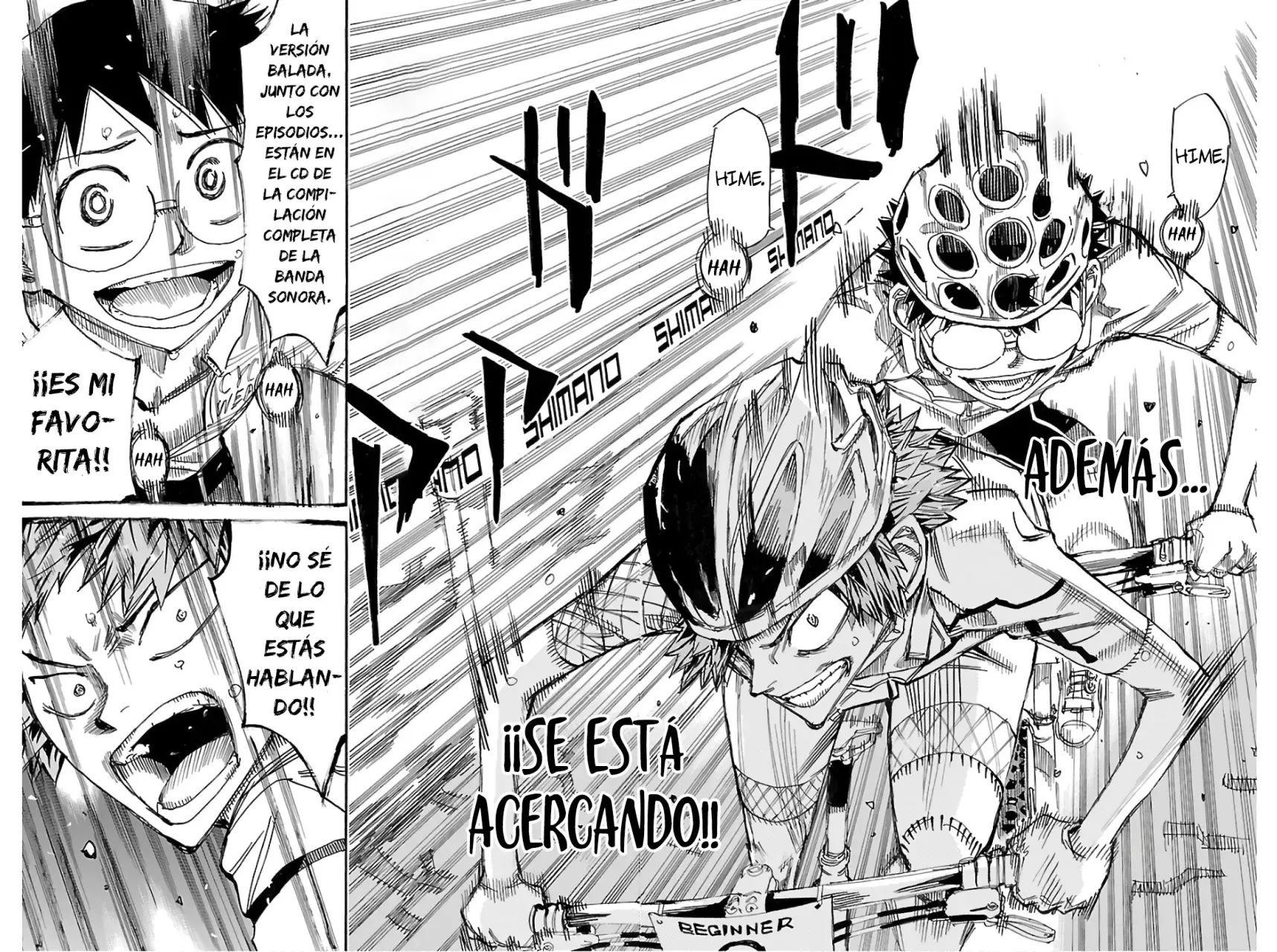Yowamushi Pedal Capitulo 590: Canción. página 11