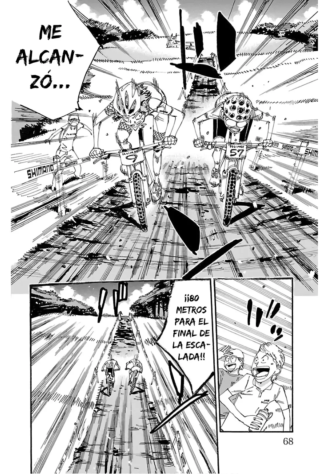 Yowamushi Pedal Capitulo 590: Canción. página 15