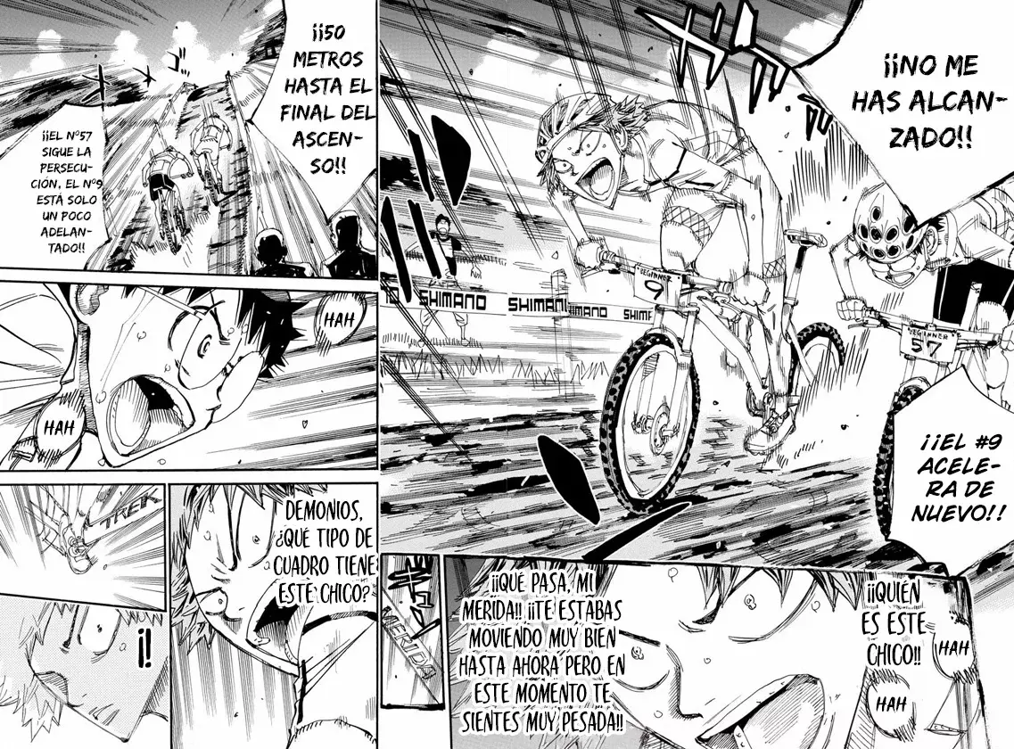 Yowamushi Pedal Capitulo 590: Canción. página 17