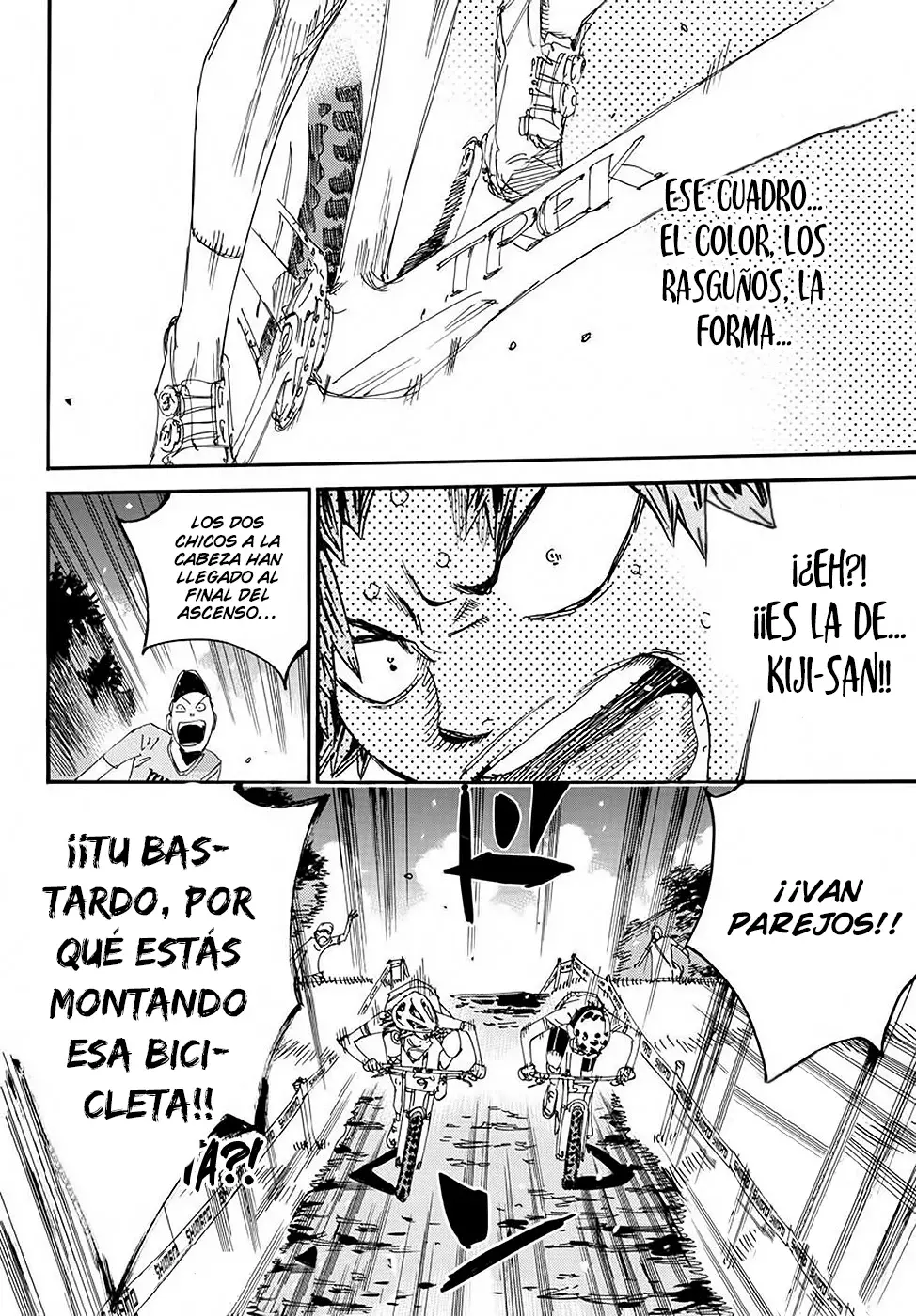 Yowamushi Pedal Capitulo 590: Canción. página 18