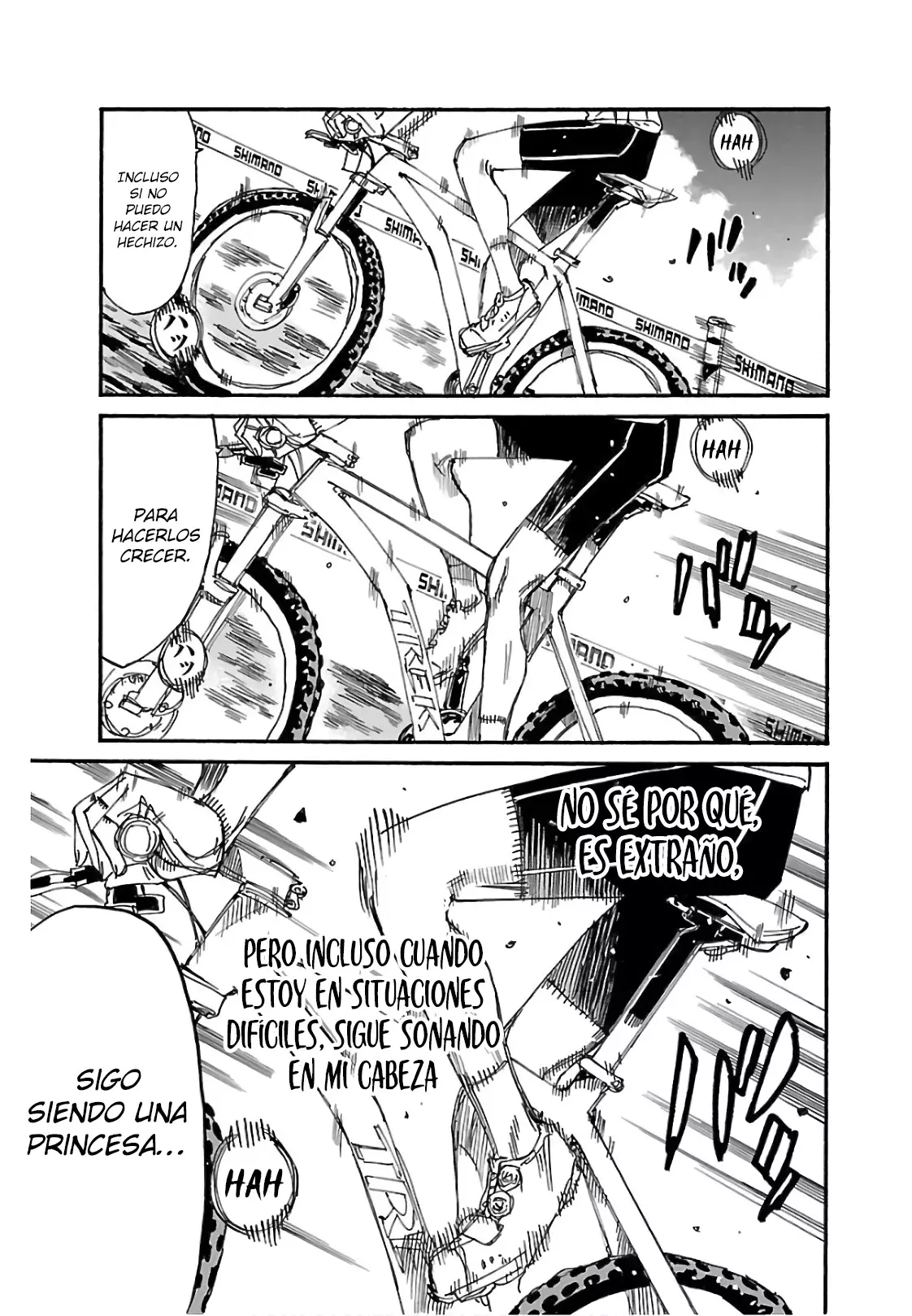 Yowamushi Pedal Capitulo 590: Canción. página 5