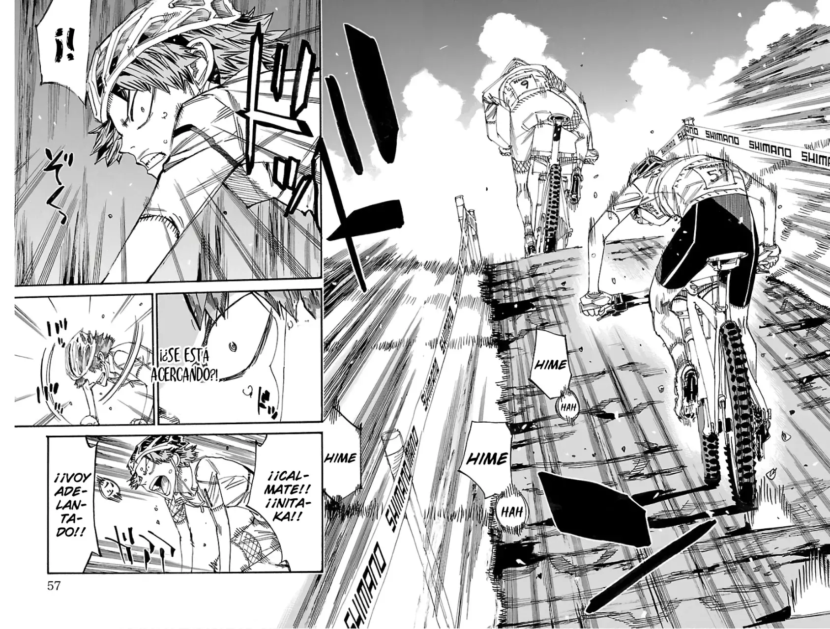 Yowamushi Pedal Capitulo 590: Canción. página 7