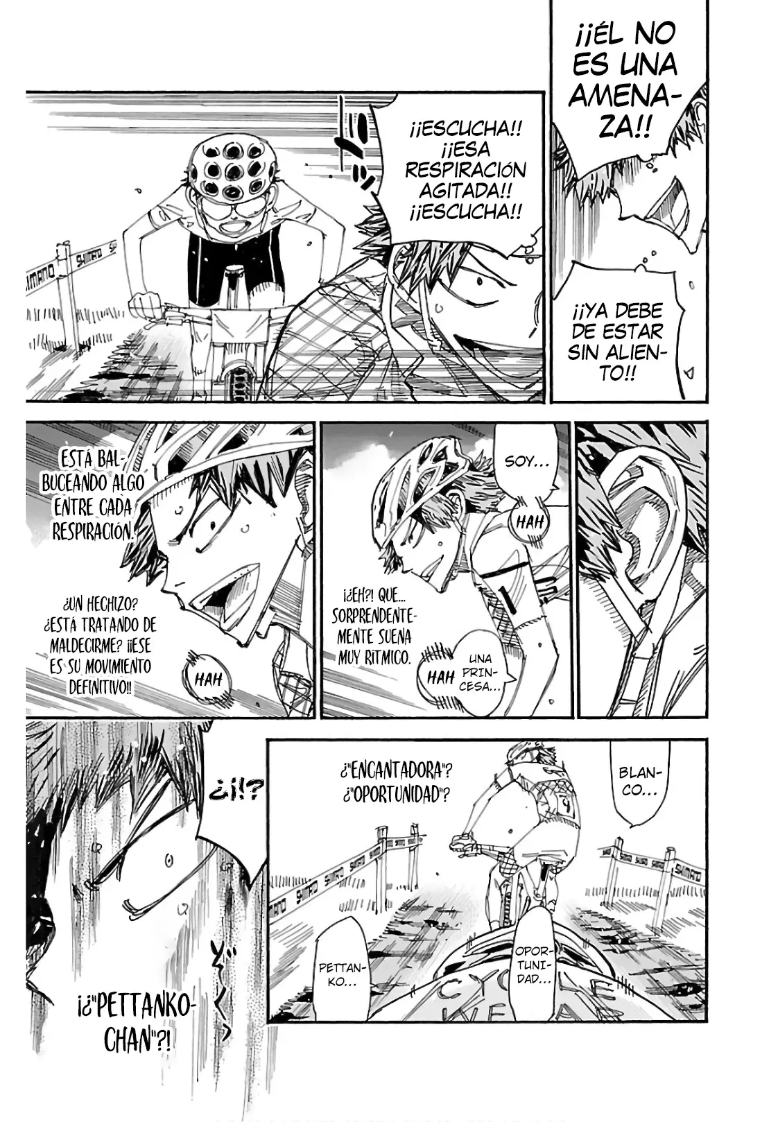 Yowamushi Pedal Capitulo 590: Canción. página 9