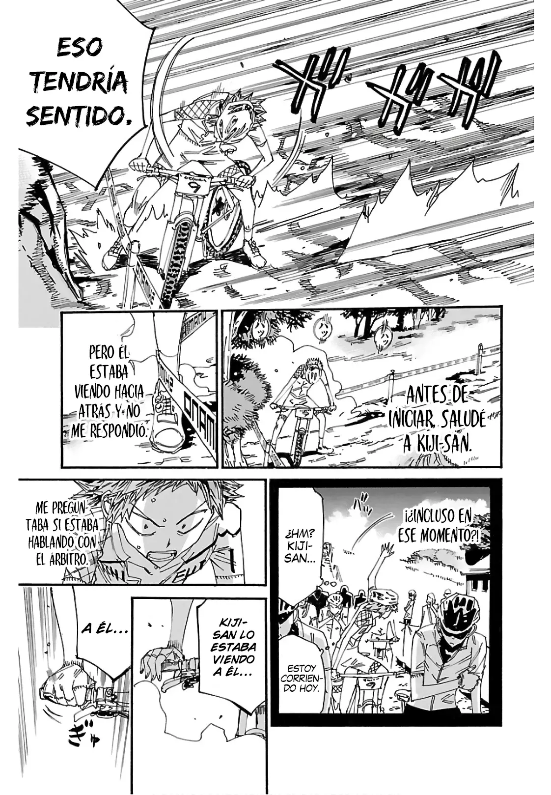 Yowamushi Pedal Capitulo 591: La MTB de Kiji página 12