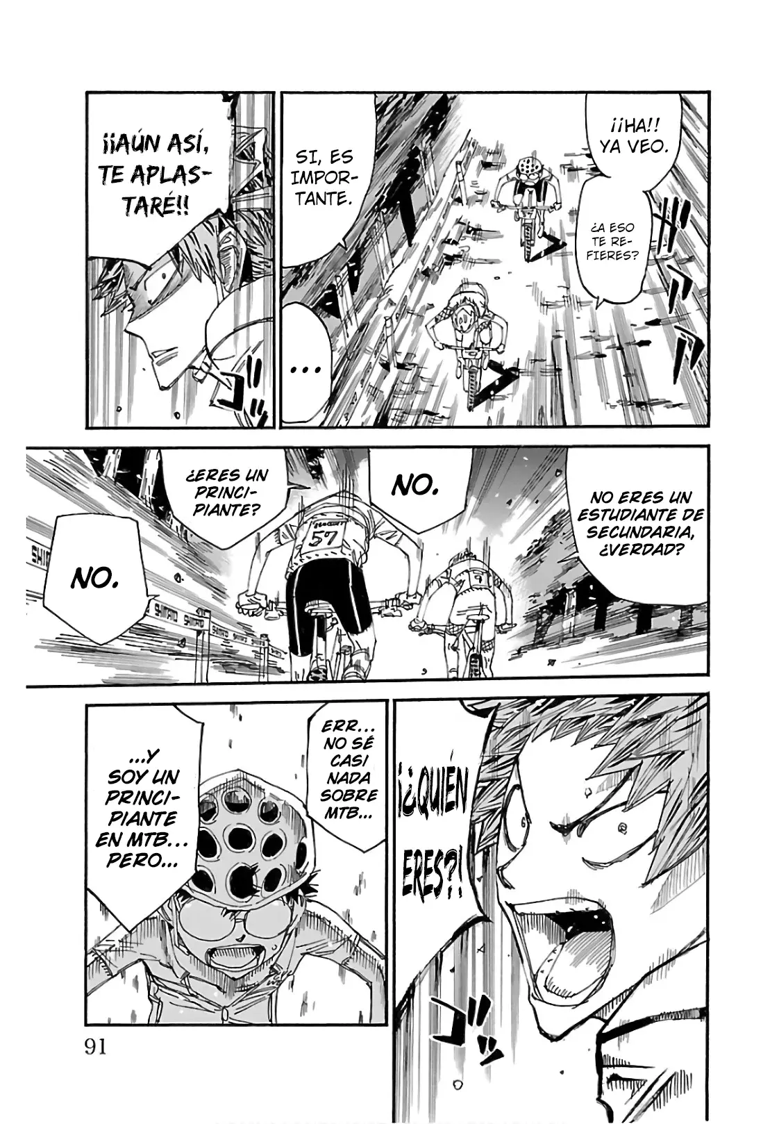 Yowamushi Pedal Capitulo 591: La MTB de Kiji página 17