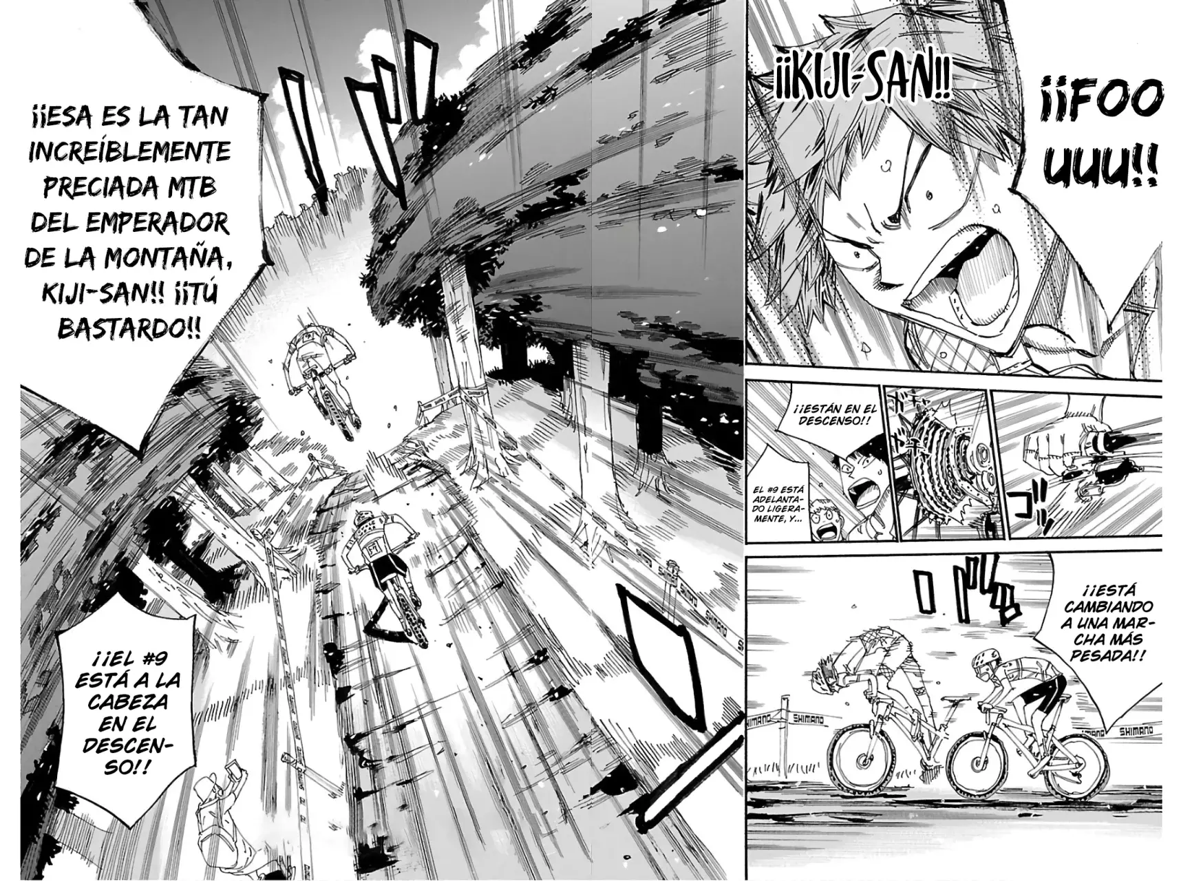 Yowamushi Pedal Capitulo 591: La MTB de Kiji página 3