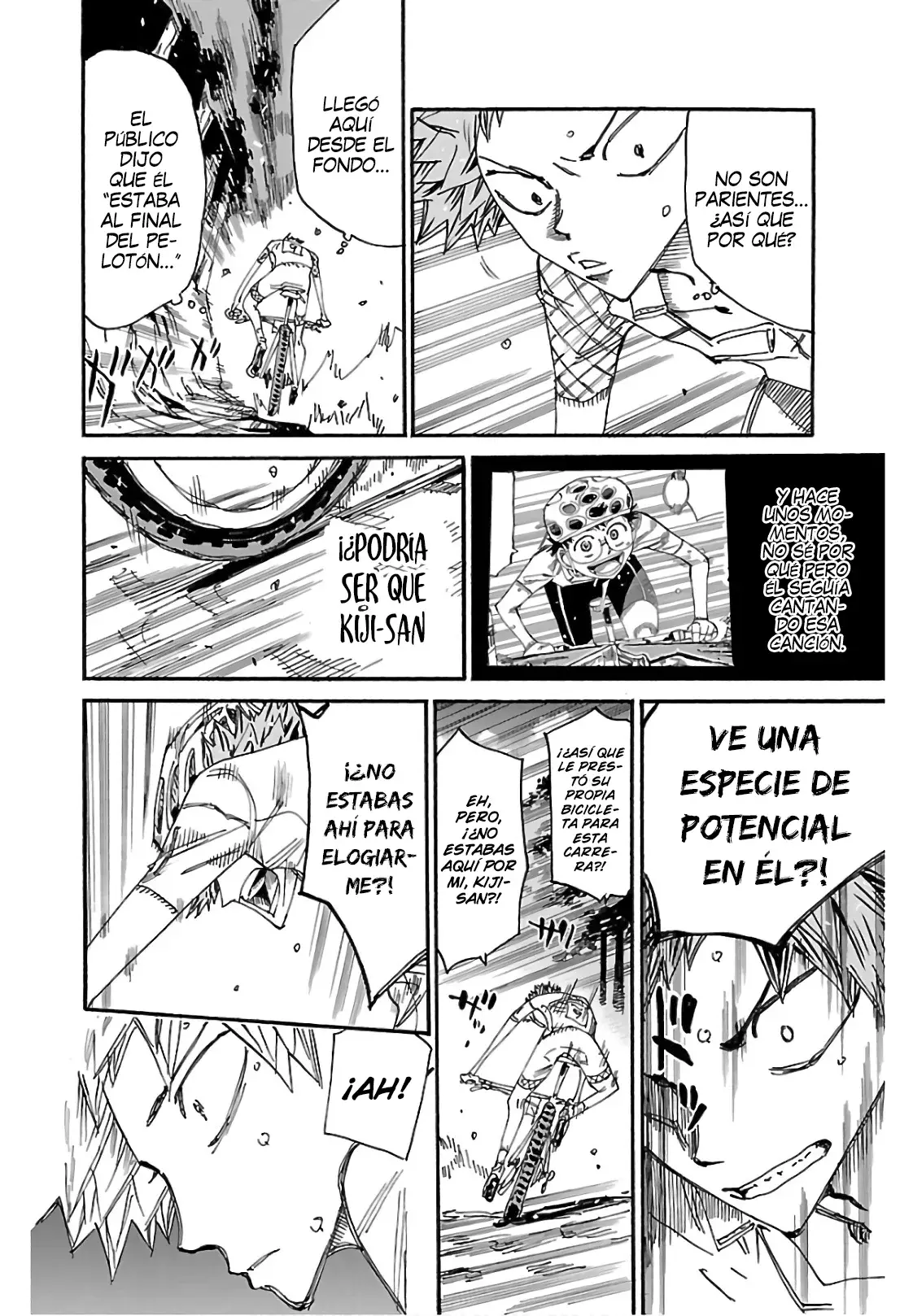 Yowamushi Pedal Capitulo 591: La MTB de Kiji página 9