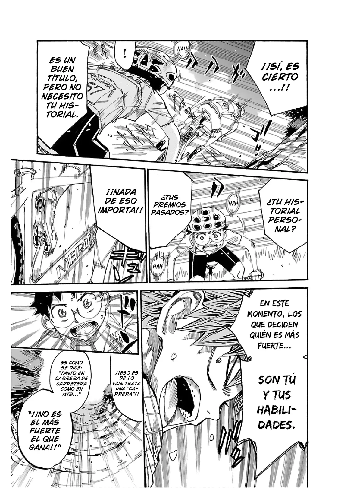 Yowamushi Pedal Capitulo 592: Su duelo página 9
