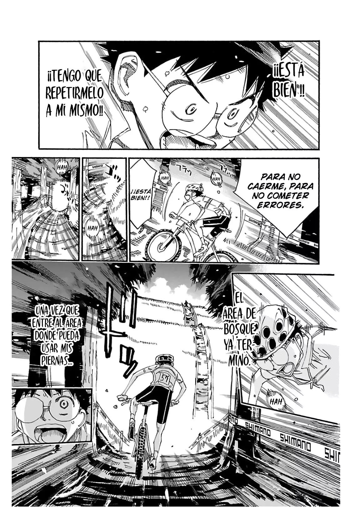 Yowamushi Pedal Capitulo 593: Ataque y defensa página 10