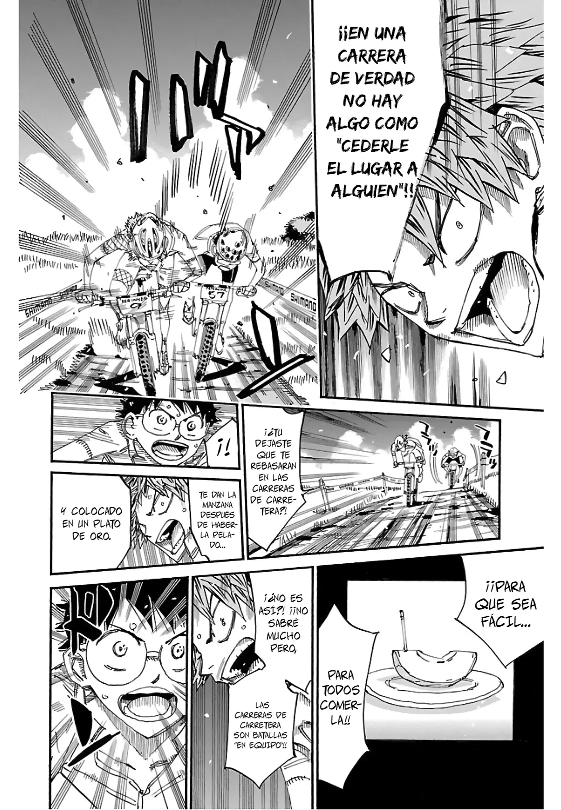 Yowamushi Pedal Capitulo 593: Ataque y defensa página 12