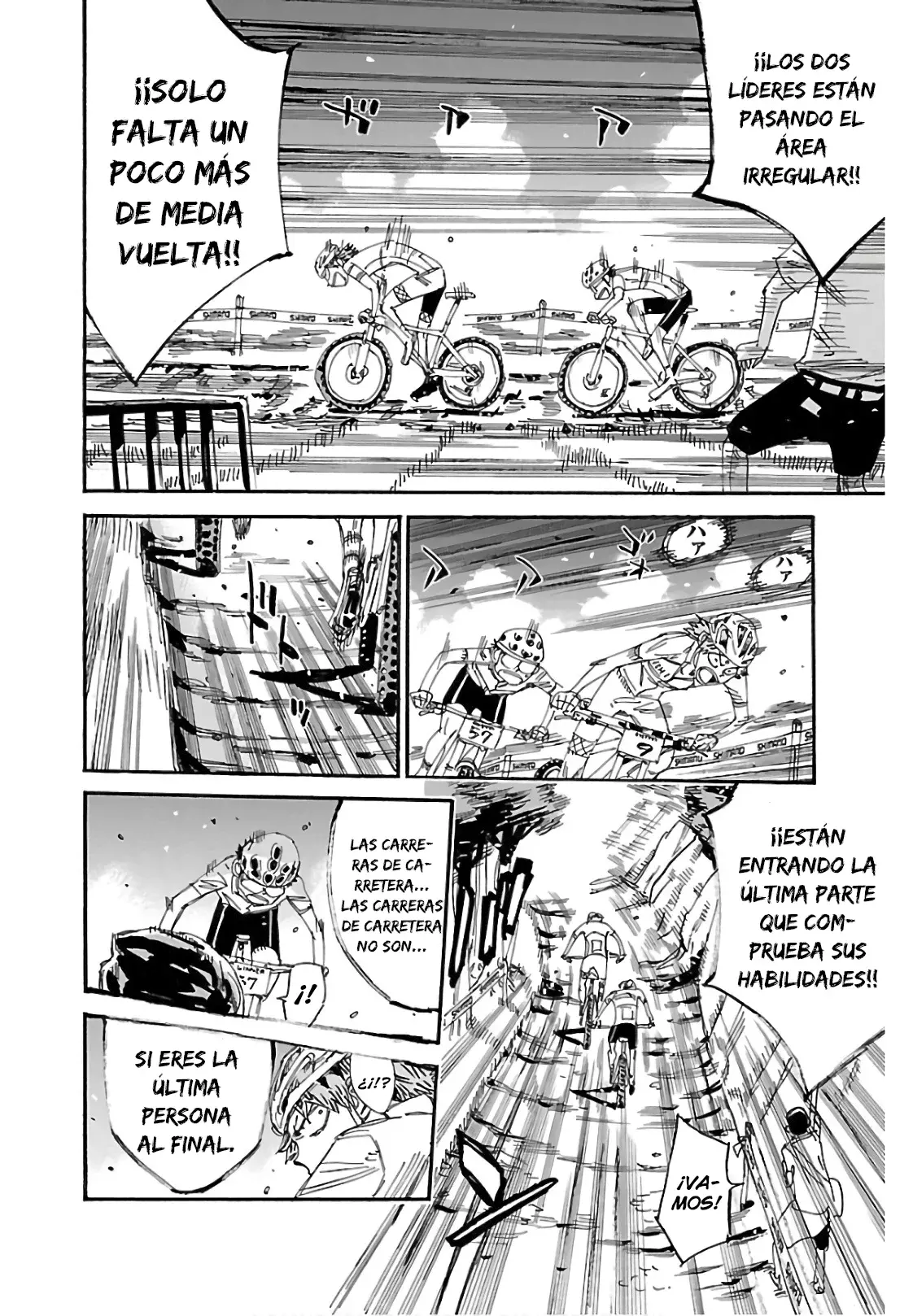 Yowamushi Pedal Capitulo 593: Ataque y defensa página 14
