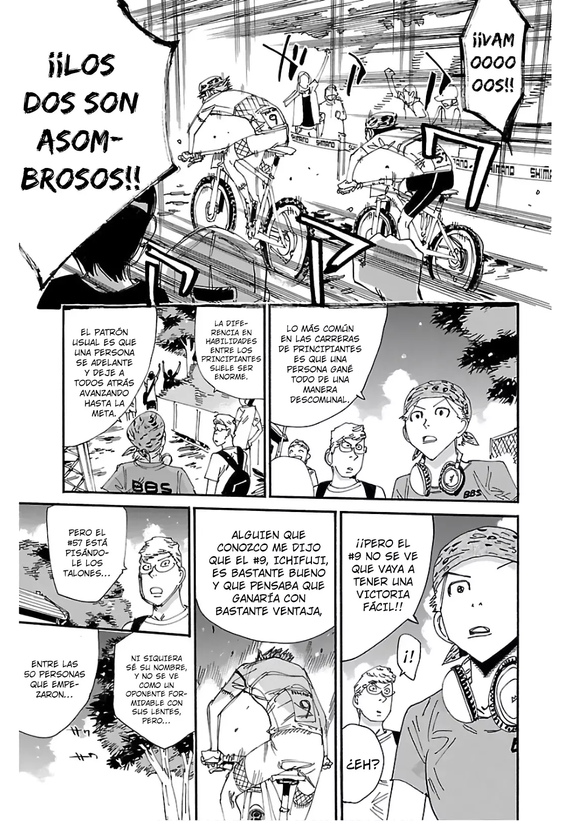 Yowamushi Pedal Capitulo 593: Ataque y defensa página 5