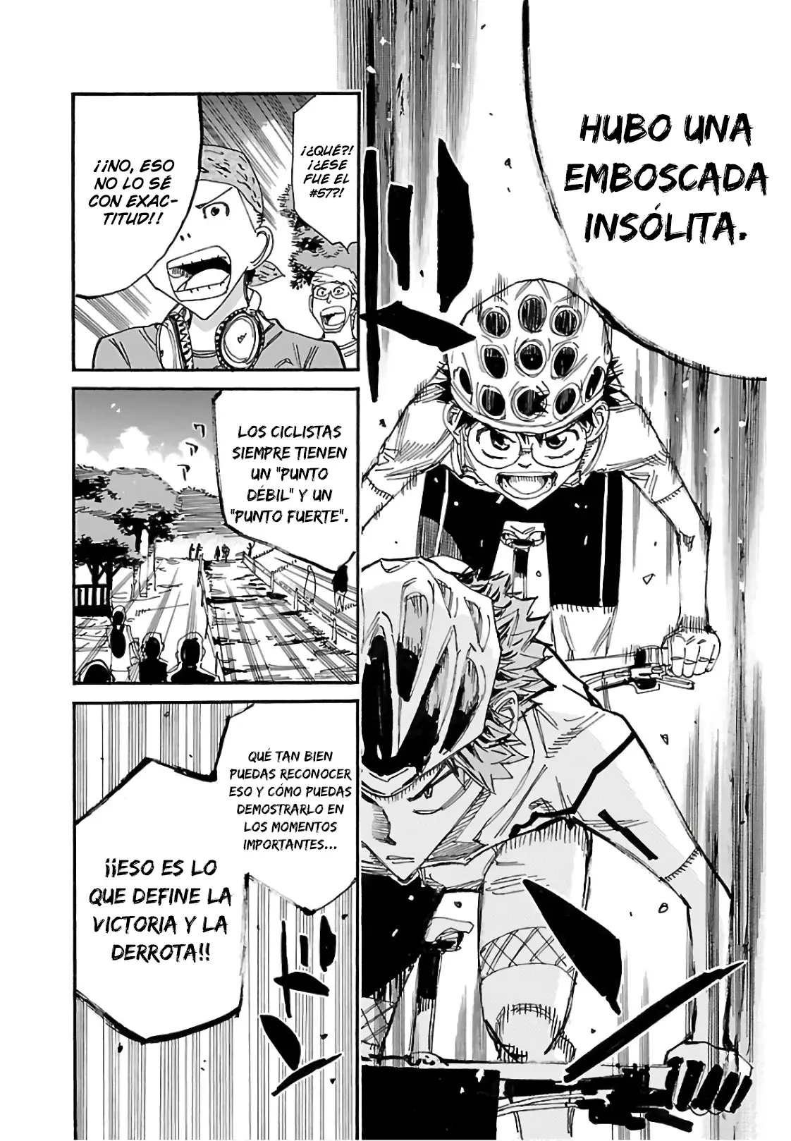 Yowamushi Pedal Capitulo 593: Ataque y defensa página 6