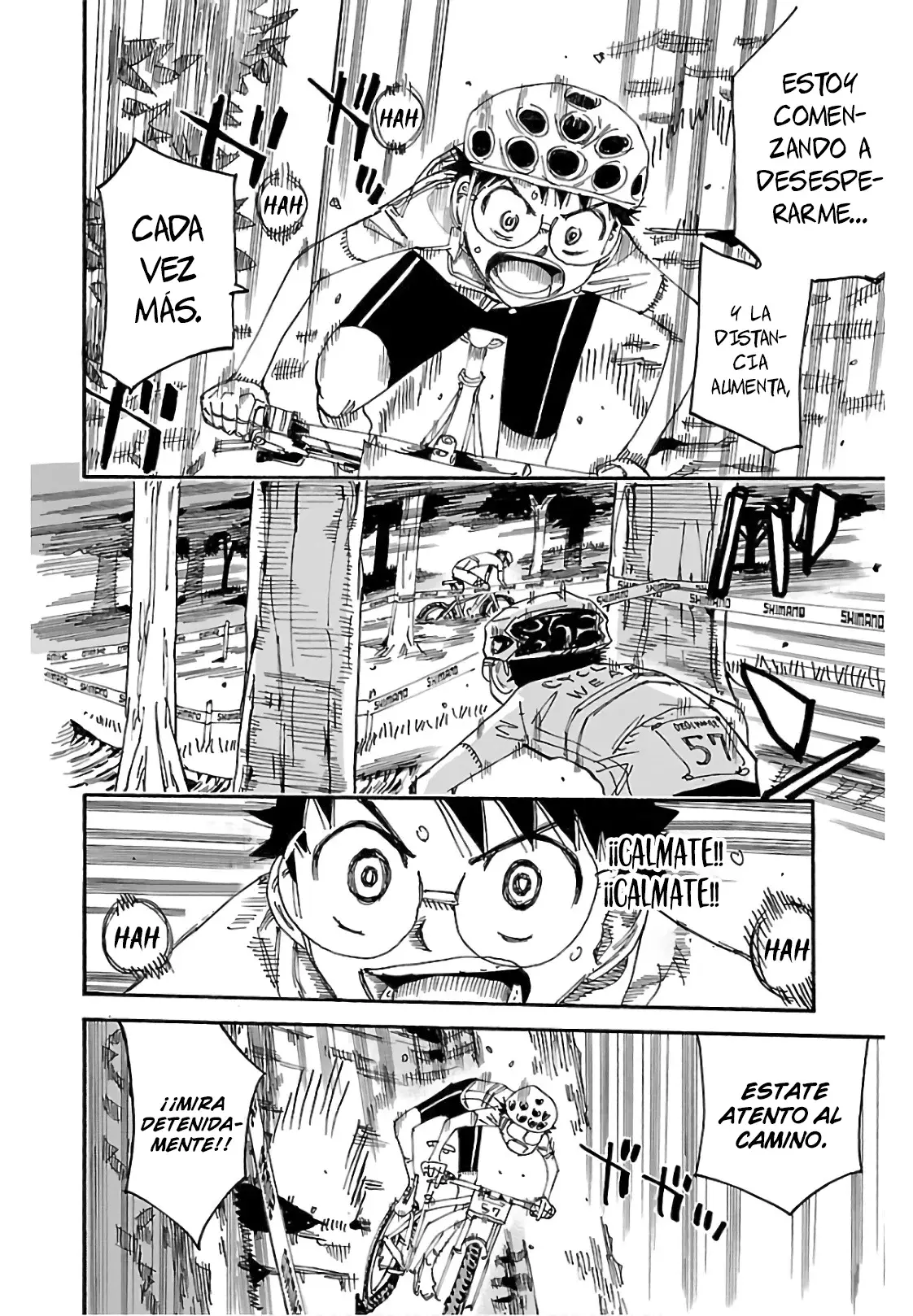 Yowamushi Pedal Capitulo 593: Ataque y defensa página 9